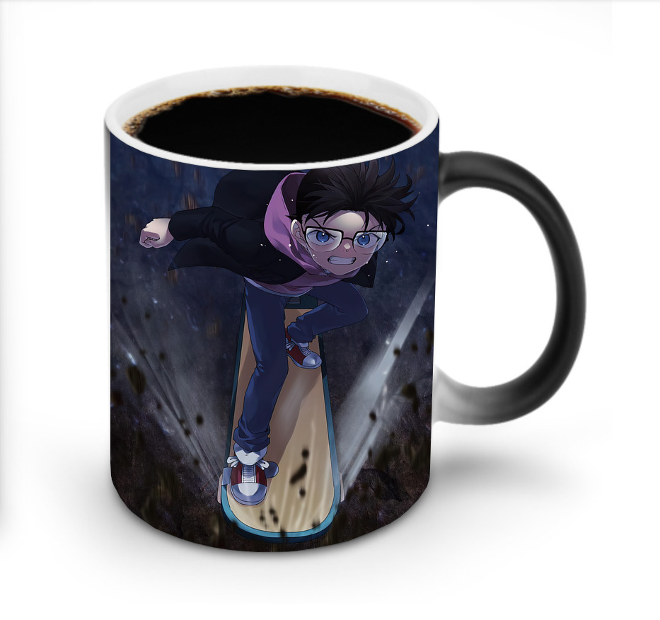 （画像用） 名探偵コナン Detective Conan 温度変色マグカップ