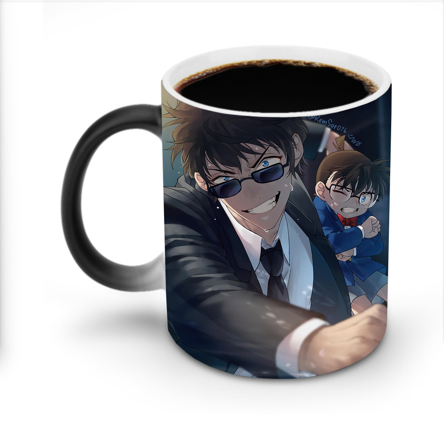 （画像用） 名探偵コナン Detective Conan 温度変色マグカップ