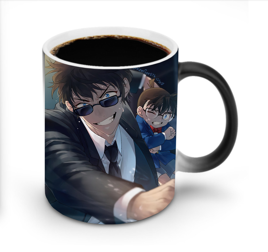 （画像用） 名探偵コナン Detective Conan 温度変色マグカップ