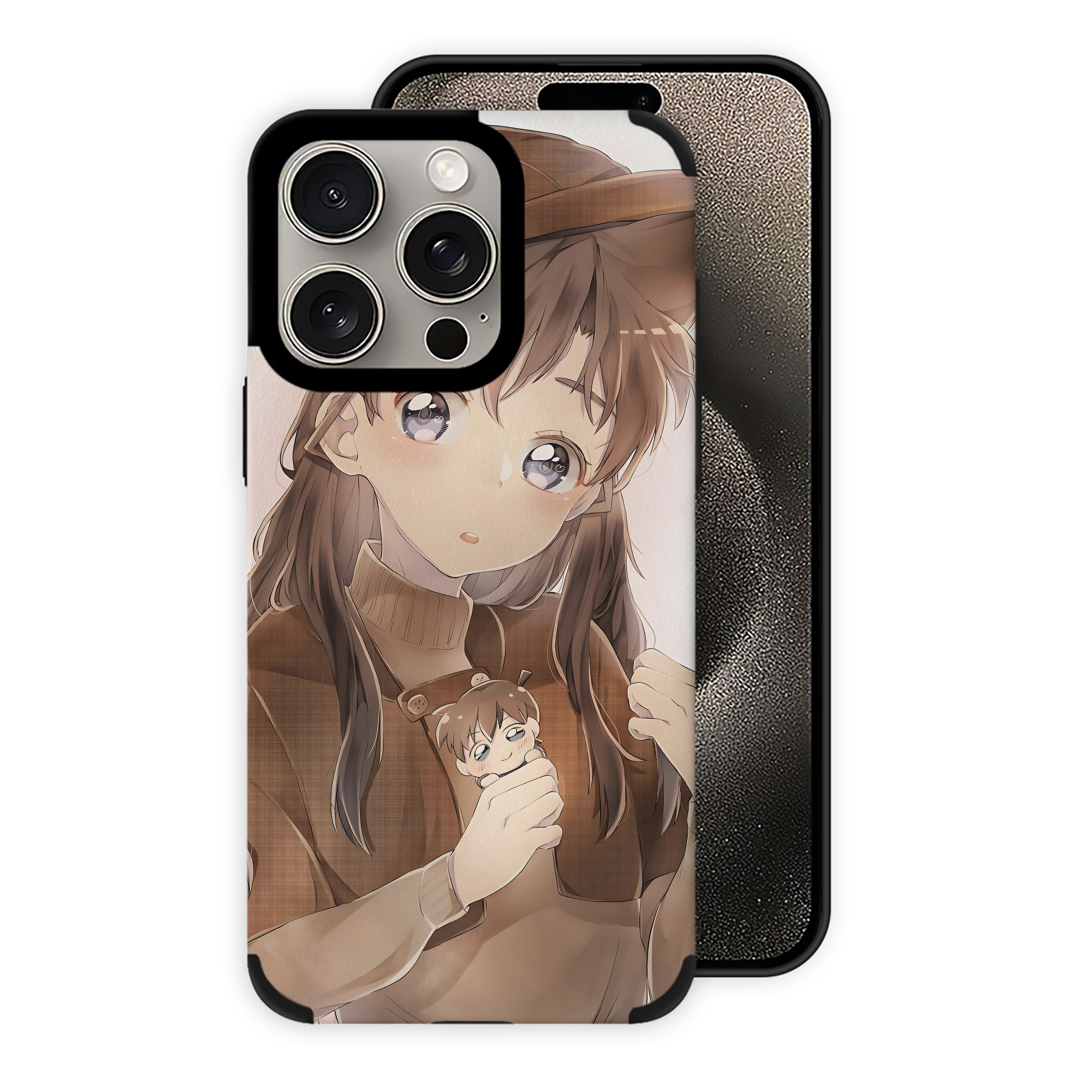 （画像用） 名探偵コナン Detective Conan 【iPhone15ProMax対応】 PUレザー スマホケース 耐衝撃＆黄変防止