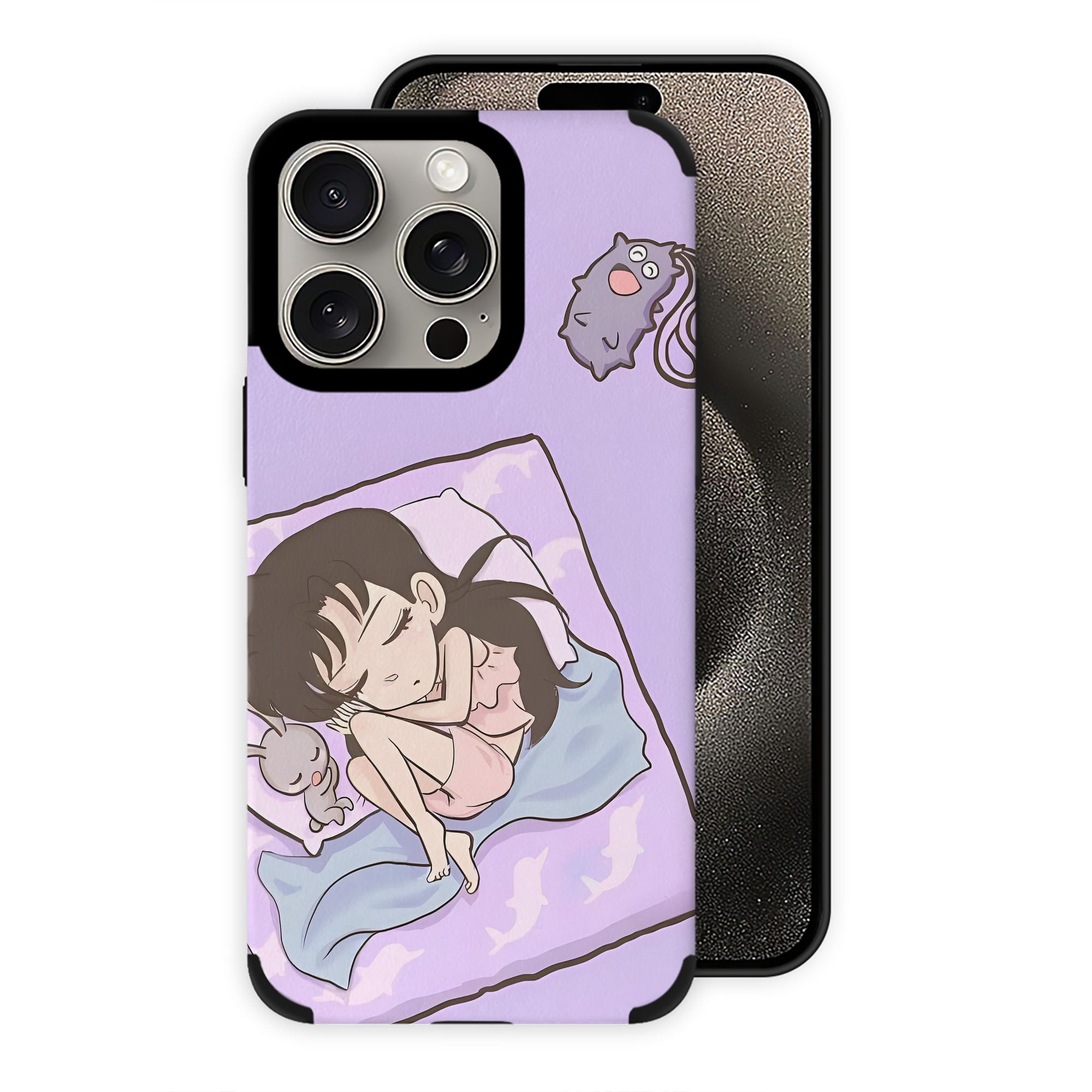 （画像用） 名探偵コナン Detective Conan 【iPhone15ProMax対応】 PUレザー スマホケース 耐衝撃＆黄変防止