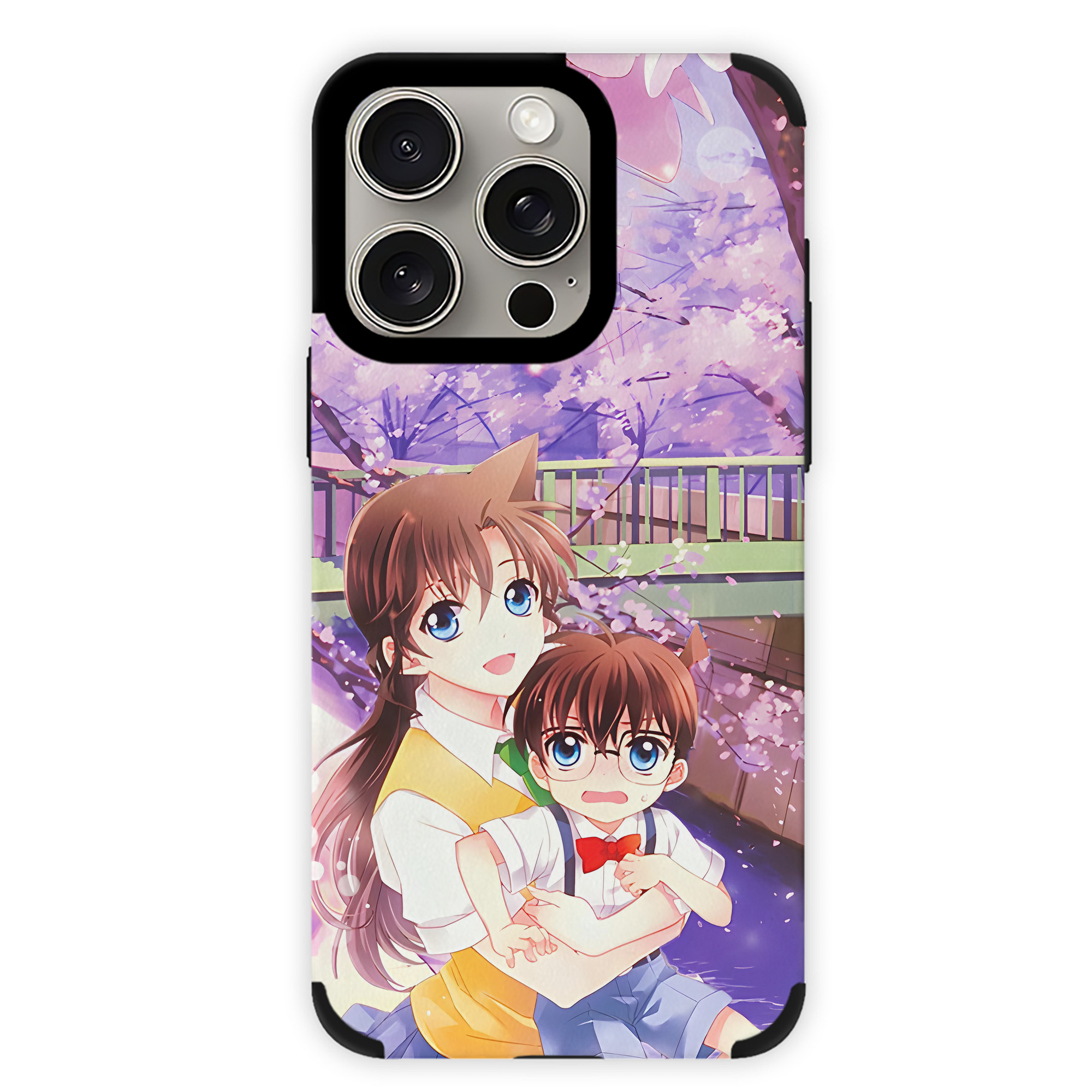 （画像用） 名探偵コナン Detective Conan 【iPhone15ProMax対応】 PUレザー スマホケース 耐衝撃＆黄変防止