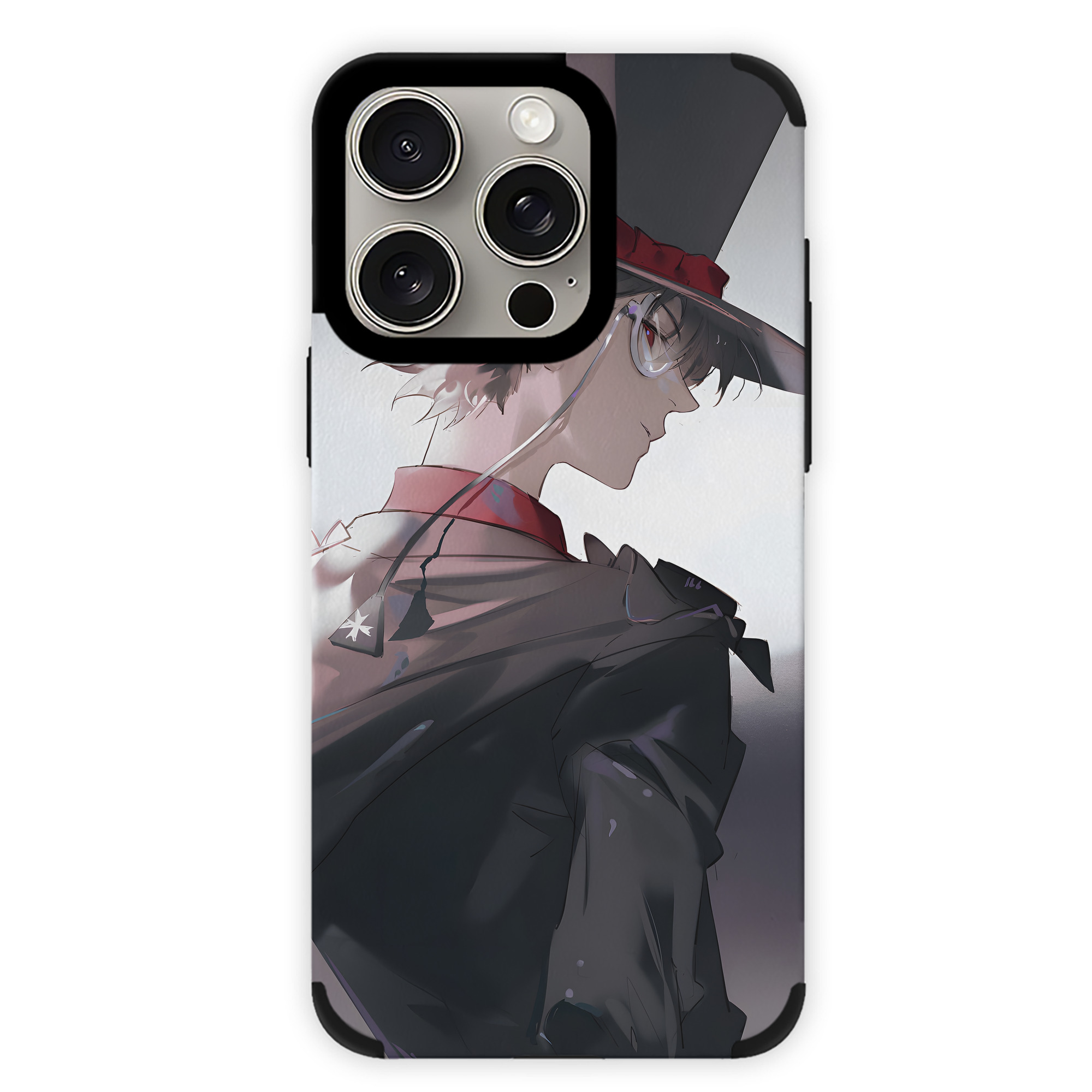 （画像用） 名探偵コナン Detective Conan 【iPhone15ProMax対応】 PUレザー スマホケース 耐衝撃＆黄変防止