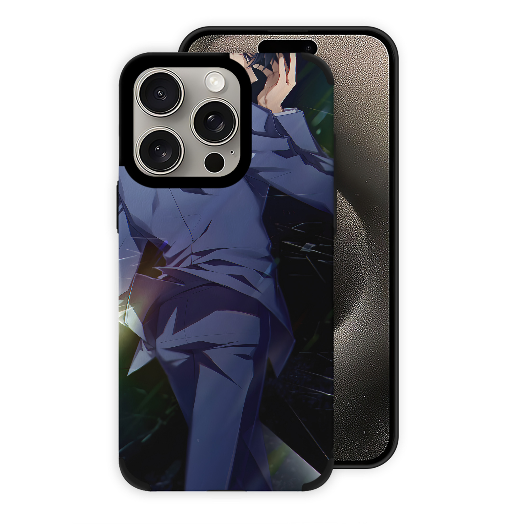 （画像用） 名探偵コナン Detective Conan 【iPhone15ProMax対応】 PUレザー スマホケース 耐衝撃＆黄変防止