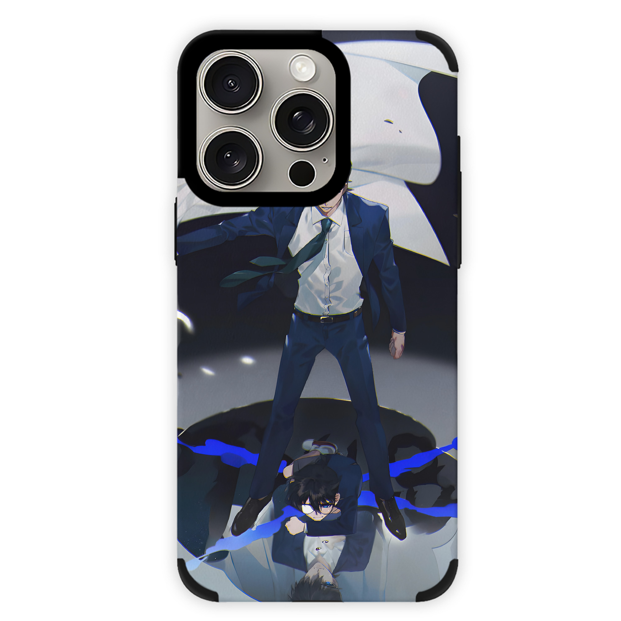 （画像用） 名探偵コナン Detective Conan 【iPhone15ProMax対応】 PUレザー スマホケース 耐衝撃＆黄変防止