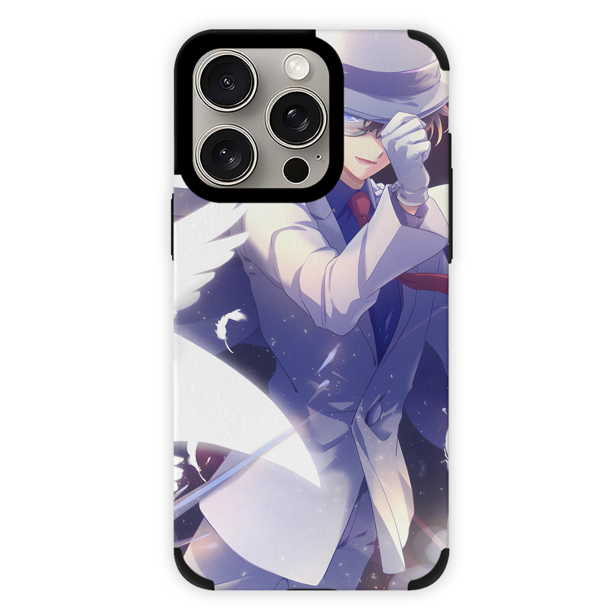 （画像用） 名探偵コナン Detective Conan 【iPhone15ProMax対応】 PUレザー スマホケース 耐衝撃＆黄変防止