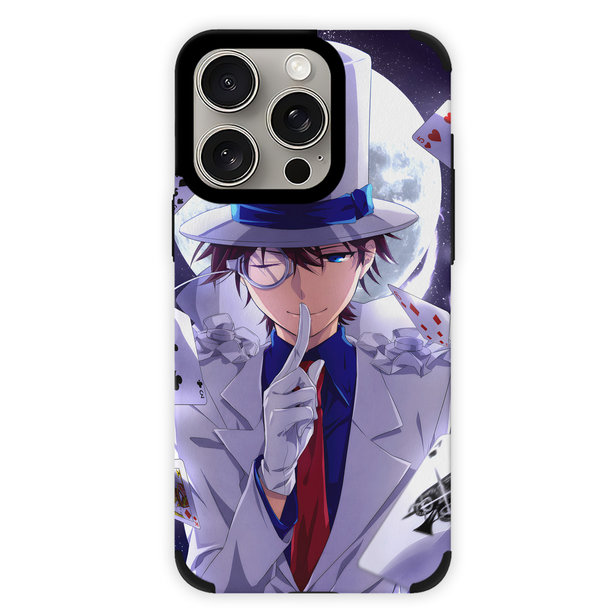 （画像用） 名探偵コナン Detective Conan 【iPhone15ProMax対応】 PUレザー スマホケース 耐衝撃＆黄変防止