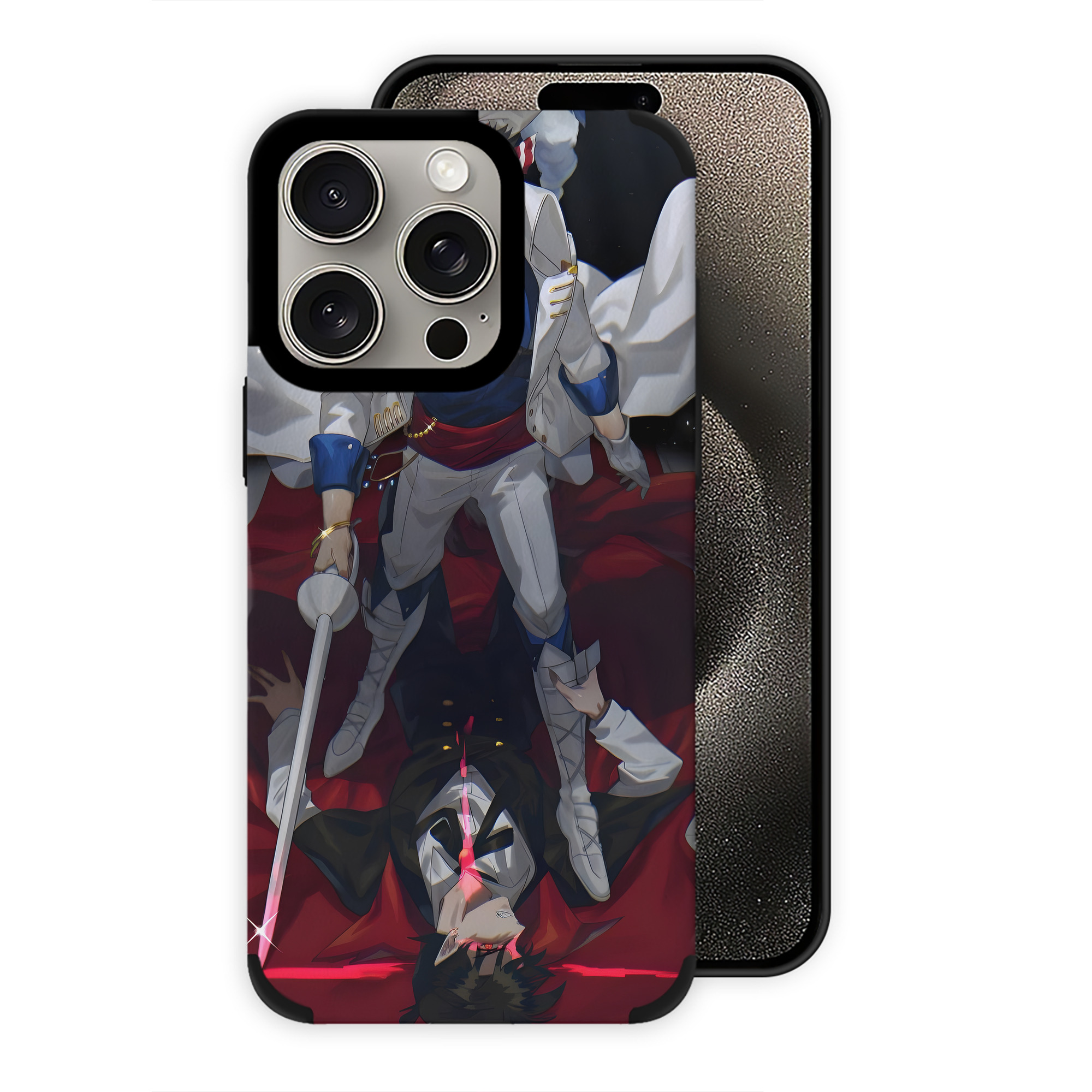 （画像用） 名探偵コナン Detective Conan 【iPhone15ProMax対応】 PUレザー スマホケース 耐衝撃＆黄変防止