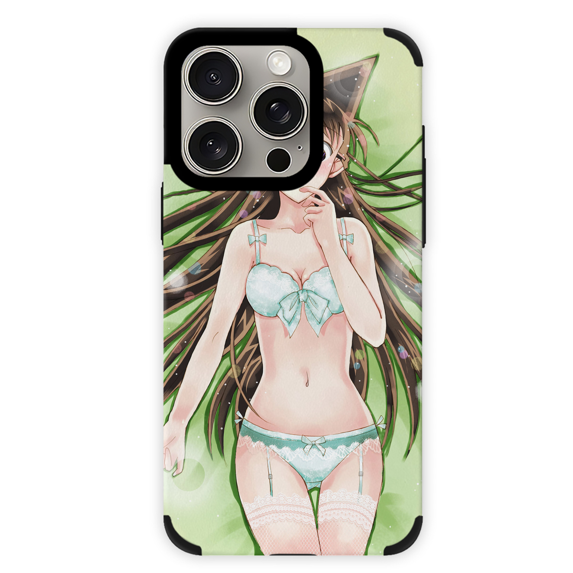 （画像用） 名探偵コナン Detective Conan 【iPhone15ProMax対応】 PUレザー スマホケース 耐衝撃＆黄変防止