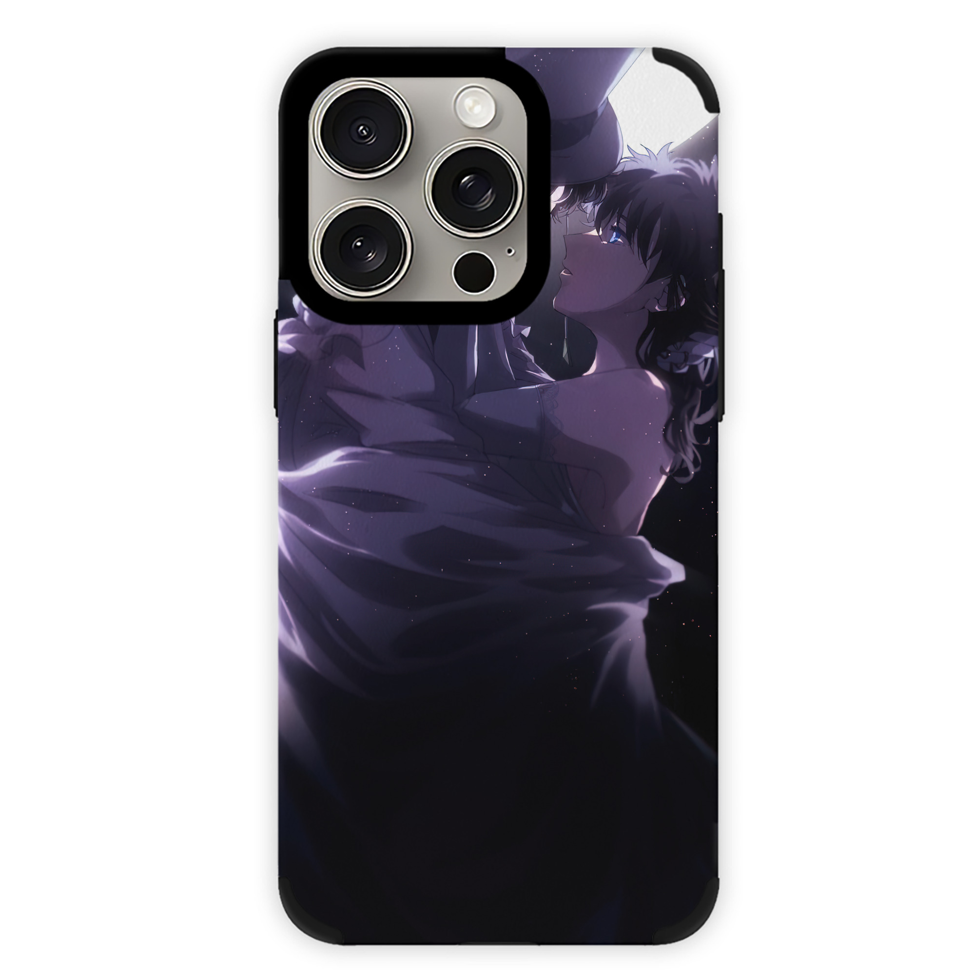 （画像用） 名探偵コナン Detective Conan 【iPhone15ProMax対応】 PUレザー スマホケース 耐衝撃＆黄変防止