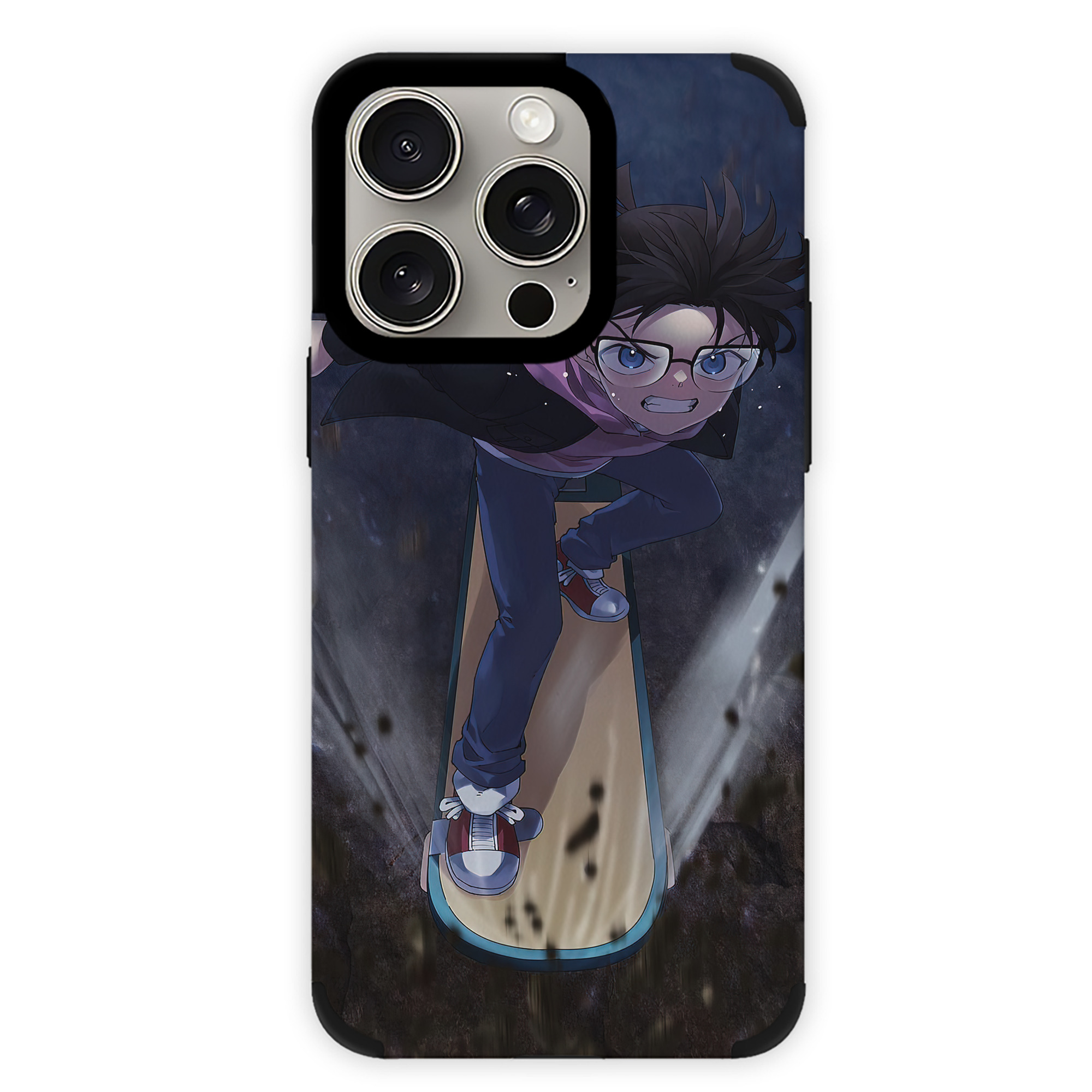 （画像用） 名探偵コナン Detective Conan 【iPhone15ProMax対応】 PUレザー スマホケース 耐衝撃＆黄変防止
