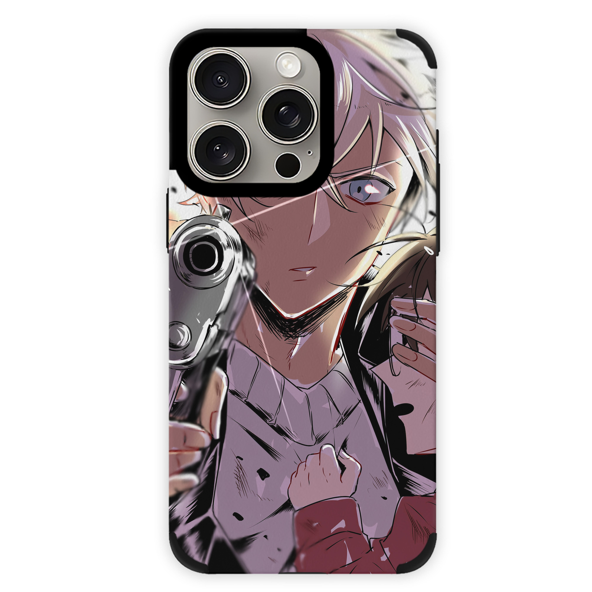 （画像用） 名探偵コナン Detective Conan 【iPhone15ProMax対応】 PUレザー スマホケース 耐衝撃＆黄変防止