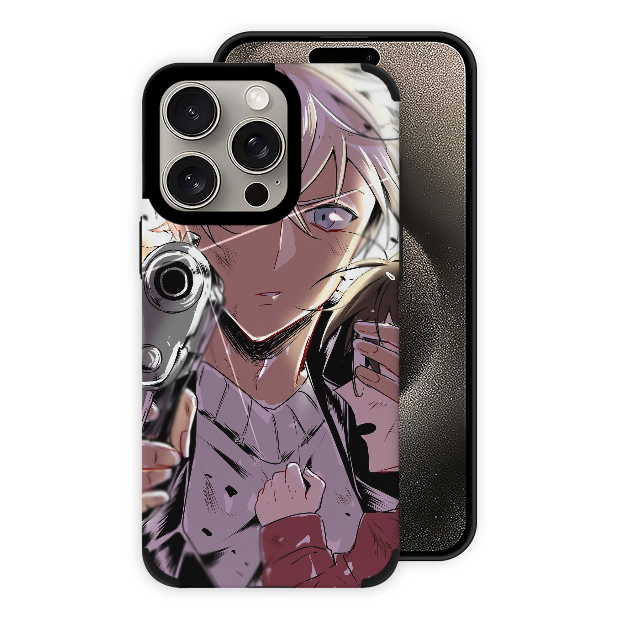 （画像用） 名探偵コナン Detective Conan 【iPhone15ProMax対応】 PUレザー スマホケース 耐衝撃＆黄変防止