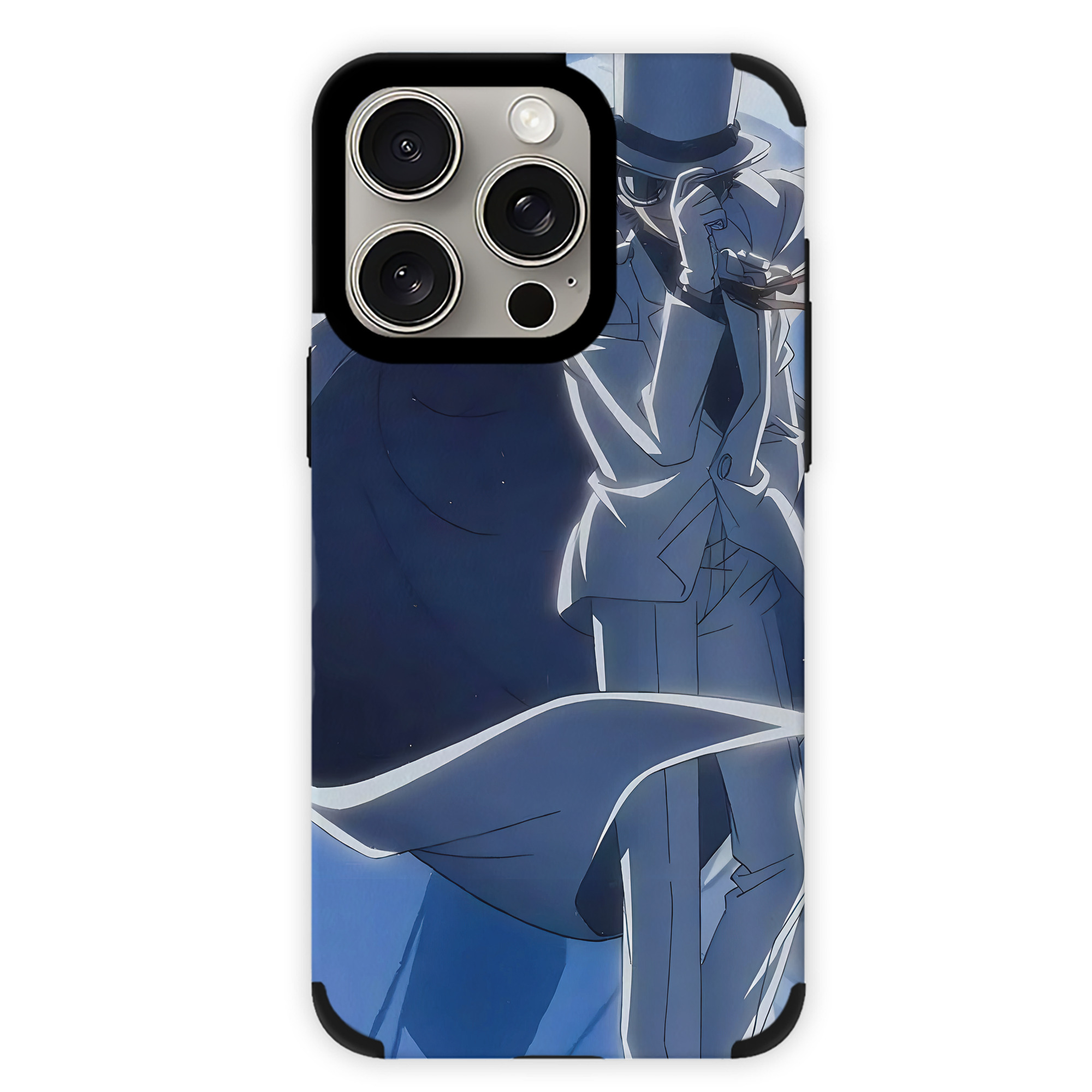 （画像用） 名探偵コナン Detective Conan 【iPhone15ProMax対応】 PUレザー スマホケース 耐衝撃＆黄変防止
