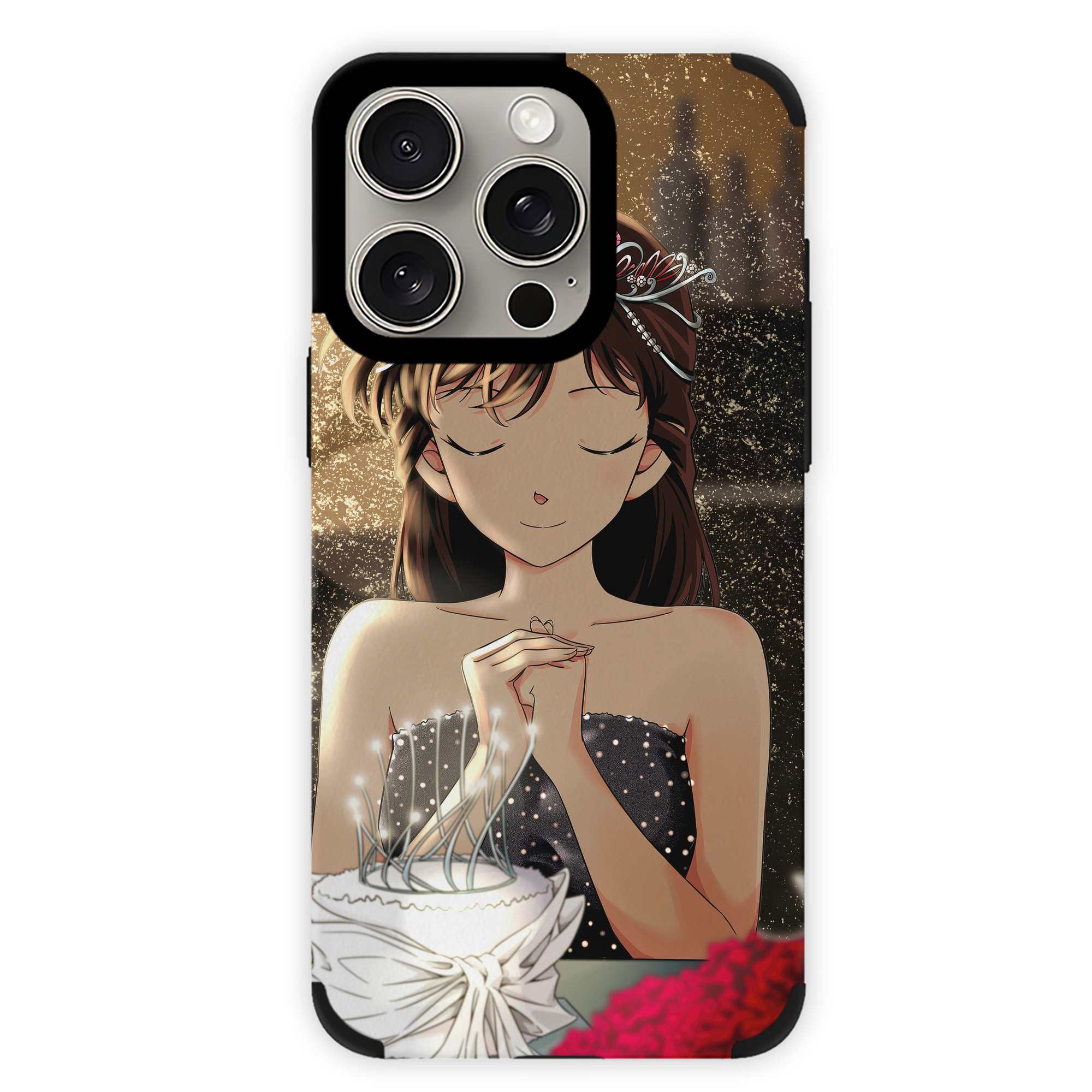 （画像用） 名探偵コナン Detective Conan 【iPhone15ProMax対応】 PUレザー スマホケース 耐衝撃＆黄変防止