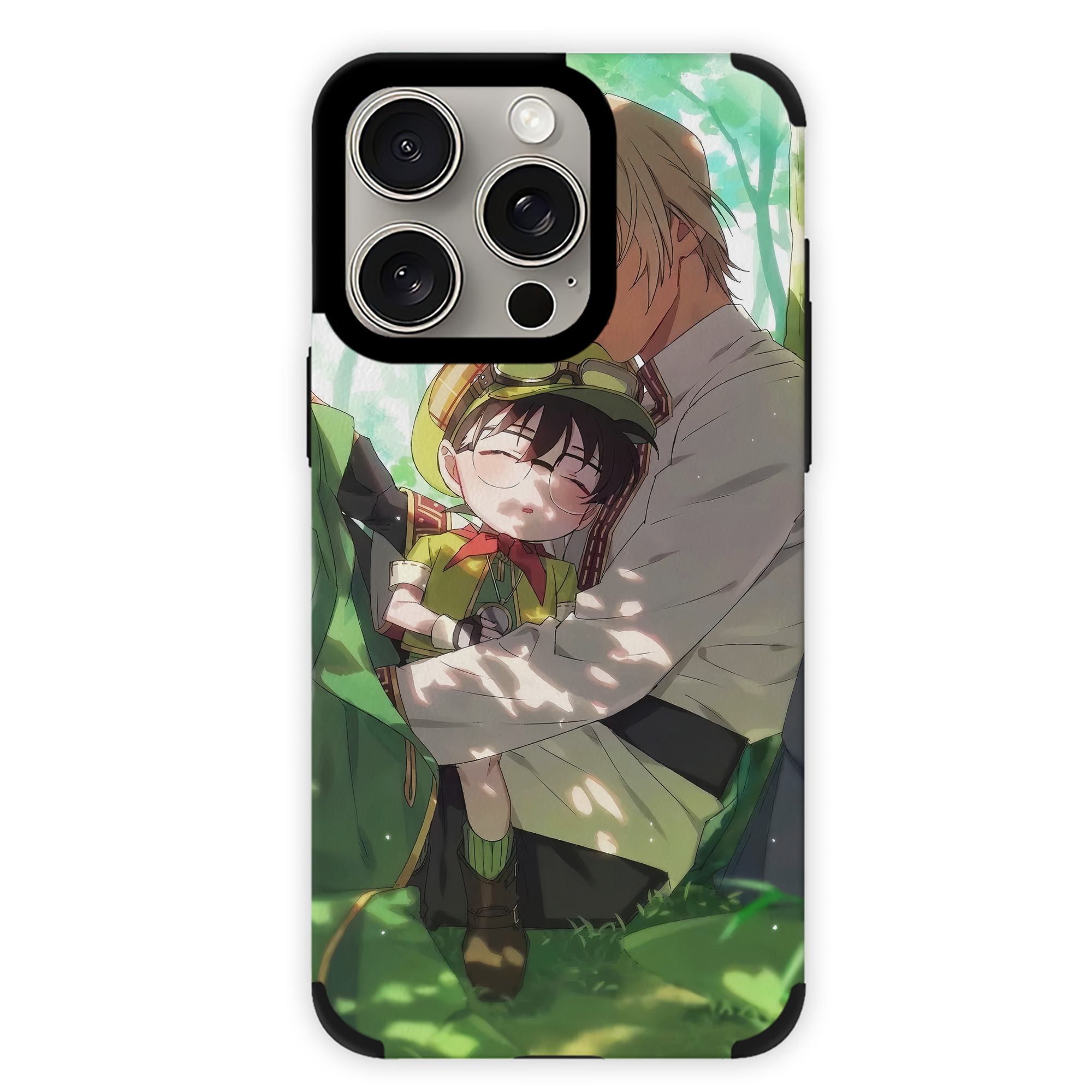 （画像用） 名探偵コナン Detective Conan 【iPhone15ProMax対応】 PUレザー スマホケース 耐衝撃＆黄変防止