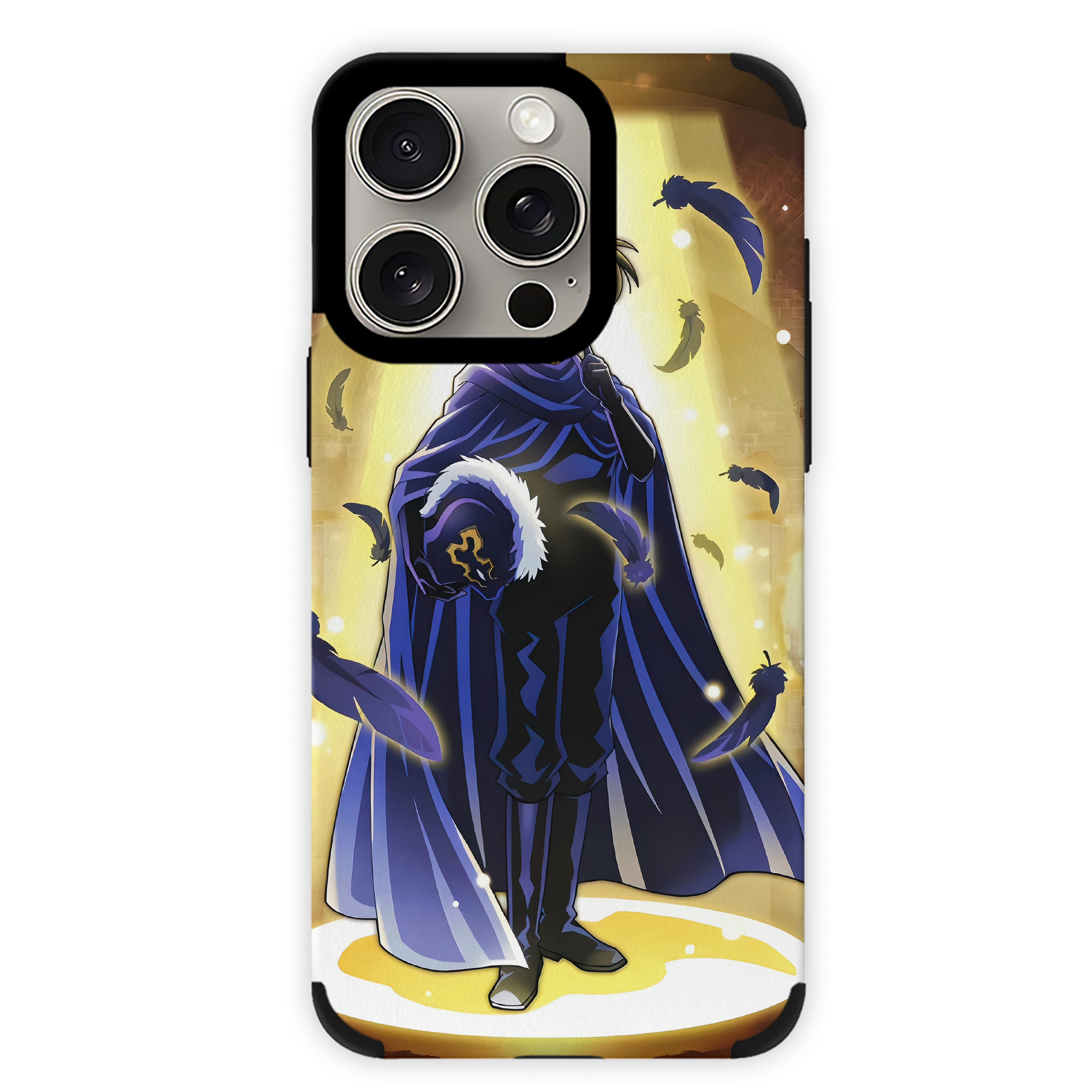 （画像用） 名探偵コナン Detective Conan 【iPhone15ProMax対応】 PUレザー スマホケース 耐衝撃＆黄変防止
