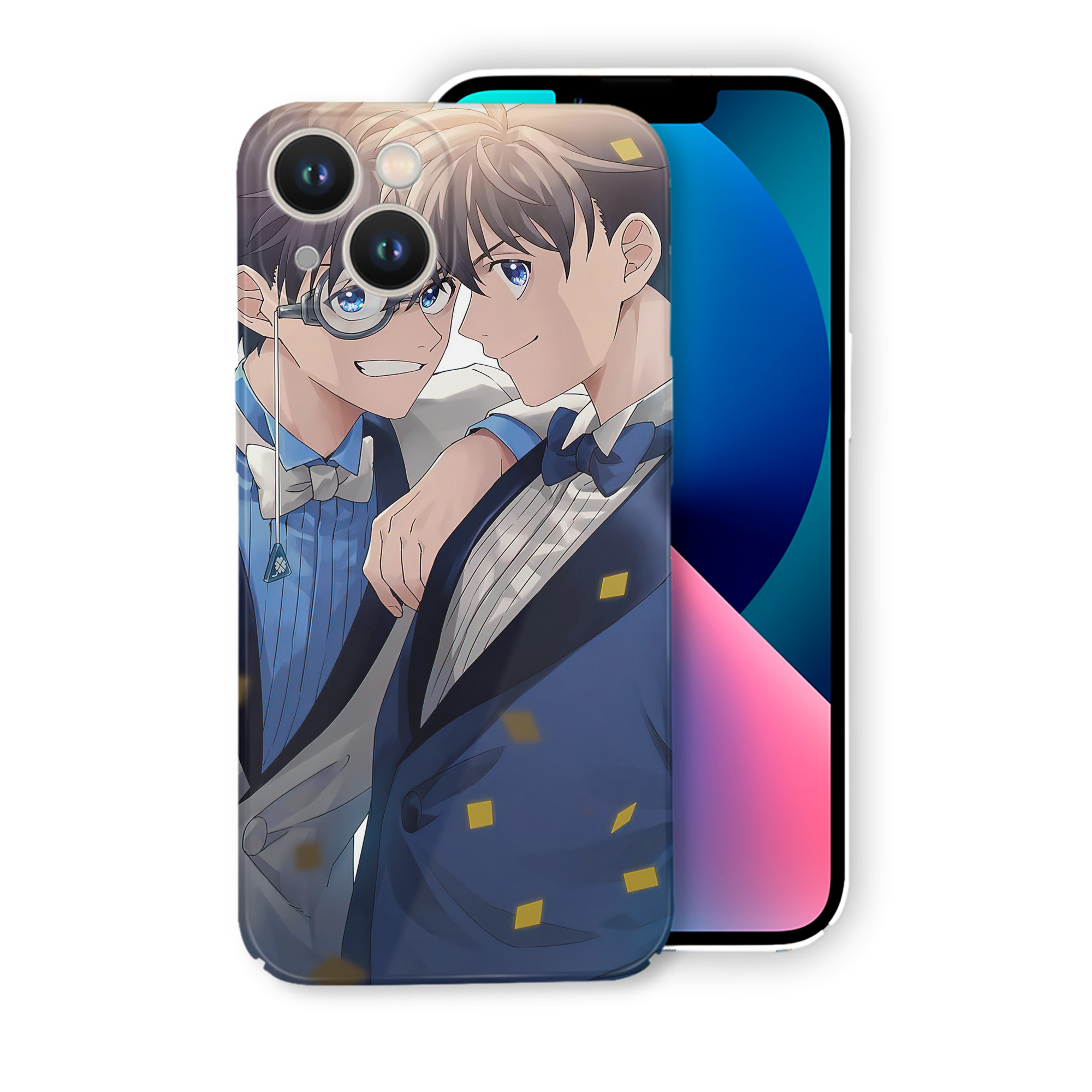 （画像用） 名探偵コナン Detective Conan 【iPhone 14シリーズ対応】ハードケース