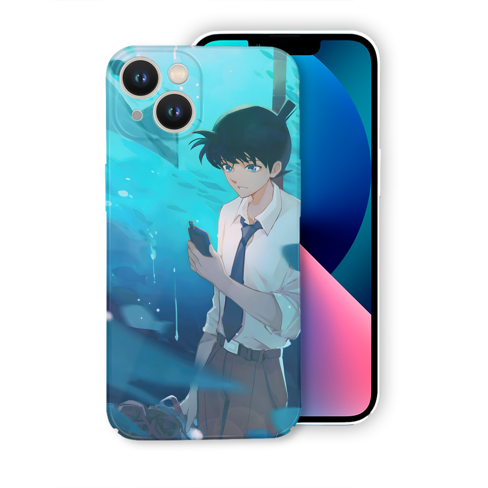 （画像用） 名探偵コナン Detective Conan 【iPhone 14シリーズ対応】ハードケース
