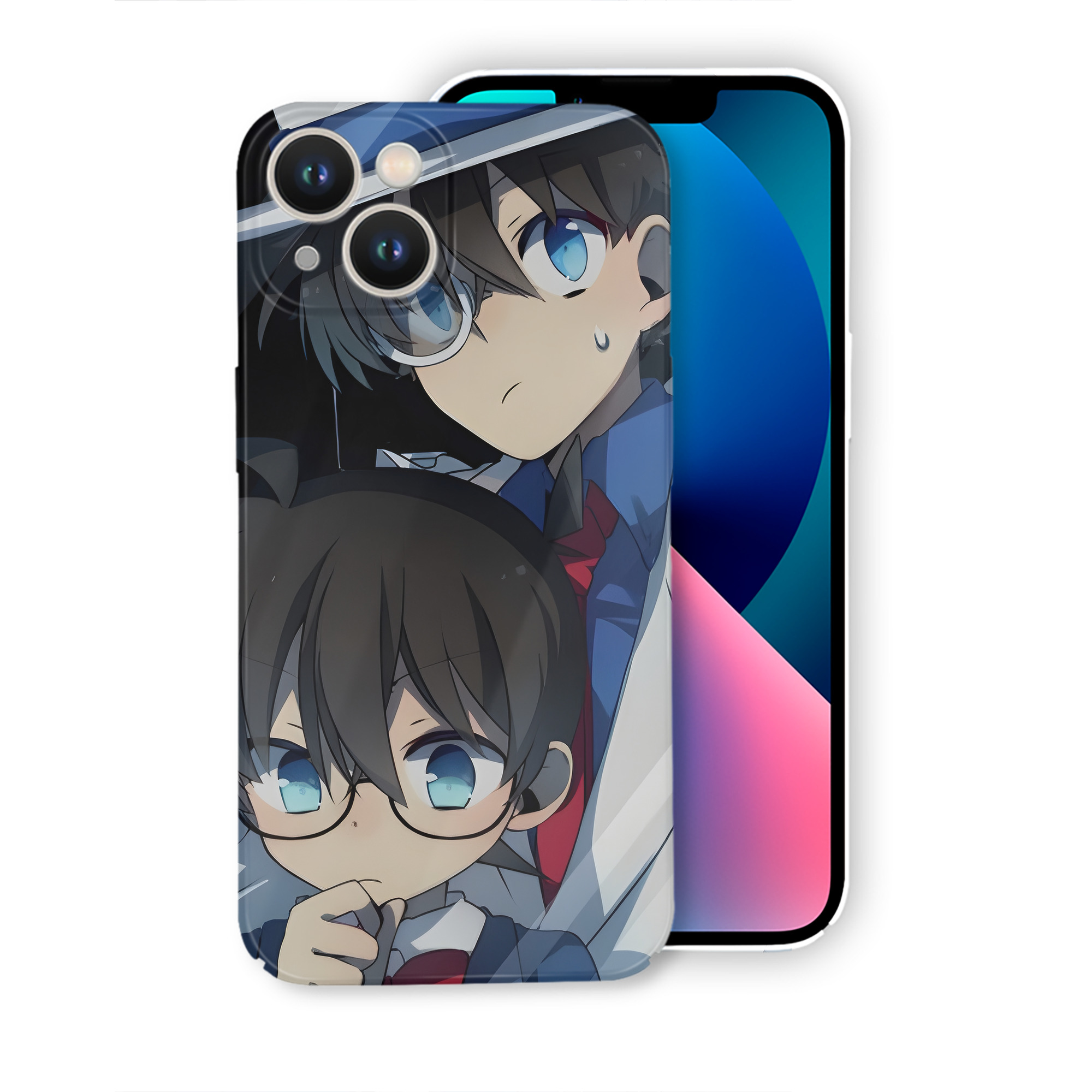 （画像用） 名探偵コナン Detective Conan 【iPhone 14シリーズ対応】ハードケース