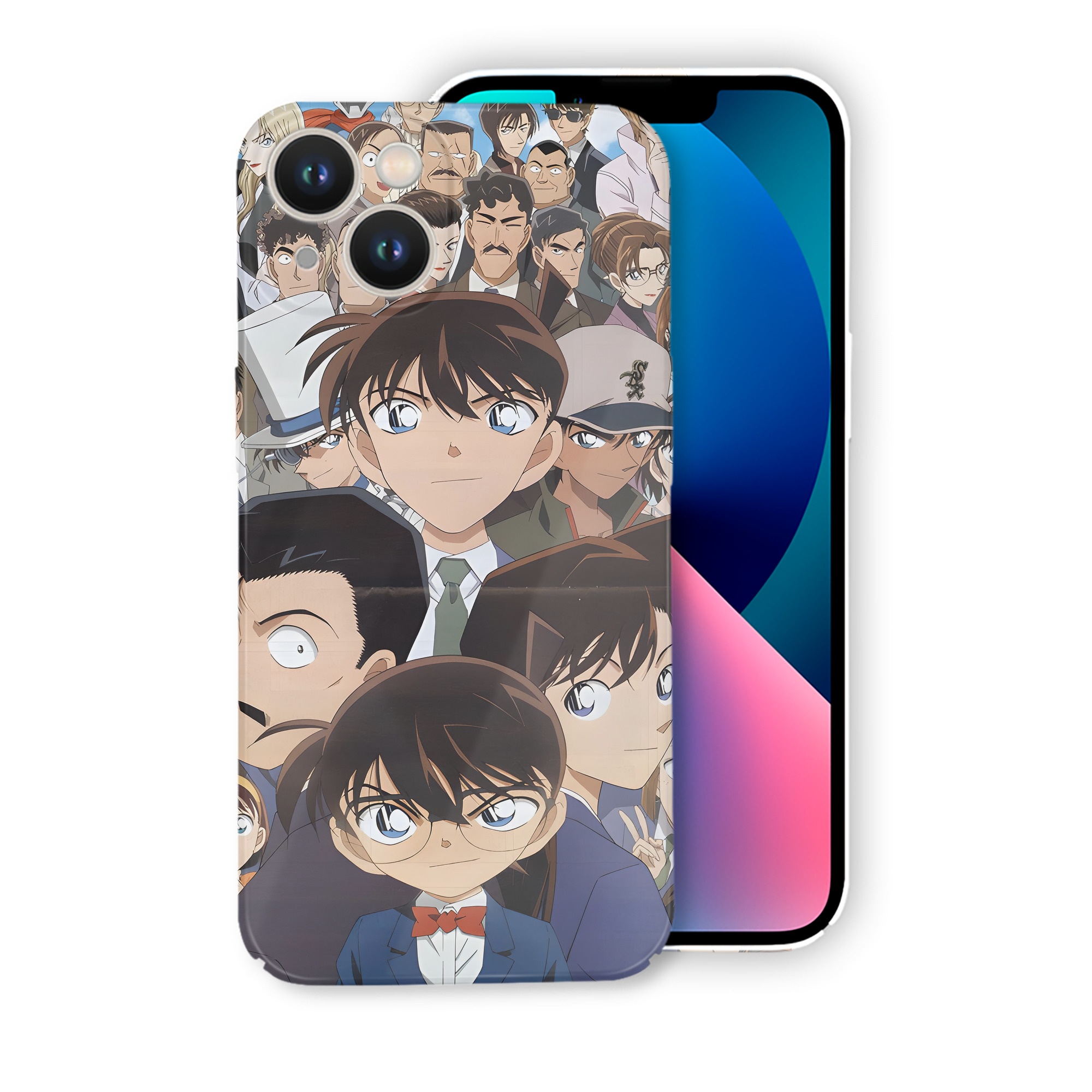 （画像用） 名探偵コナン Detective Conan 【iPhone 14シリーズ対応】ハードケース