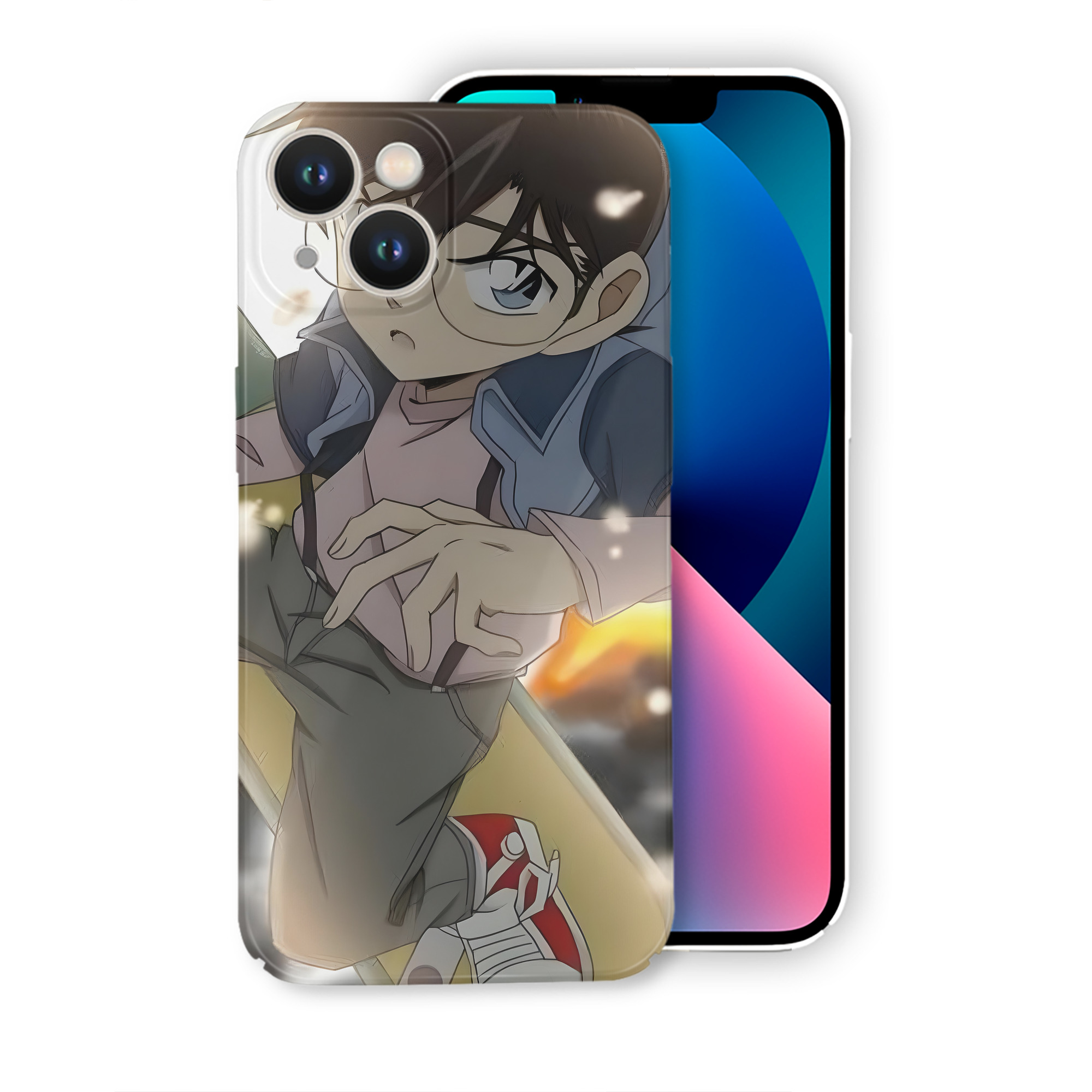 （画像用） 名探偵コナン Detective Conan 【iPhone 14シリーズ対応】ハードケース