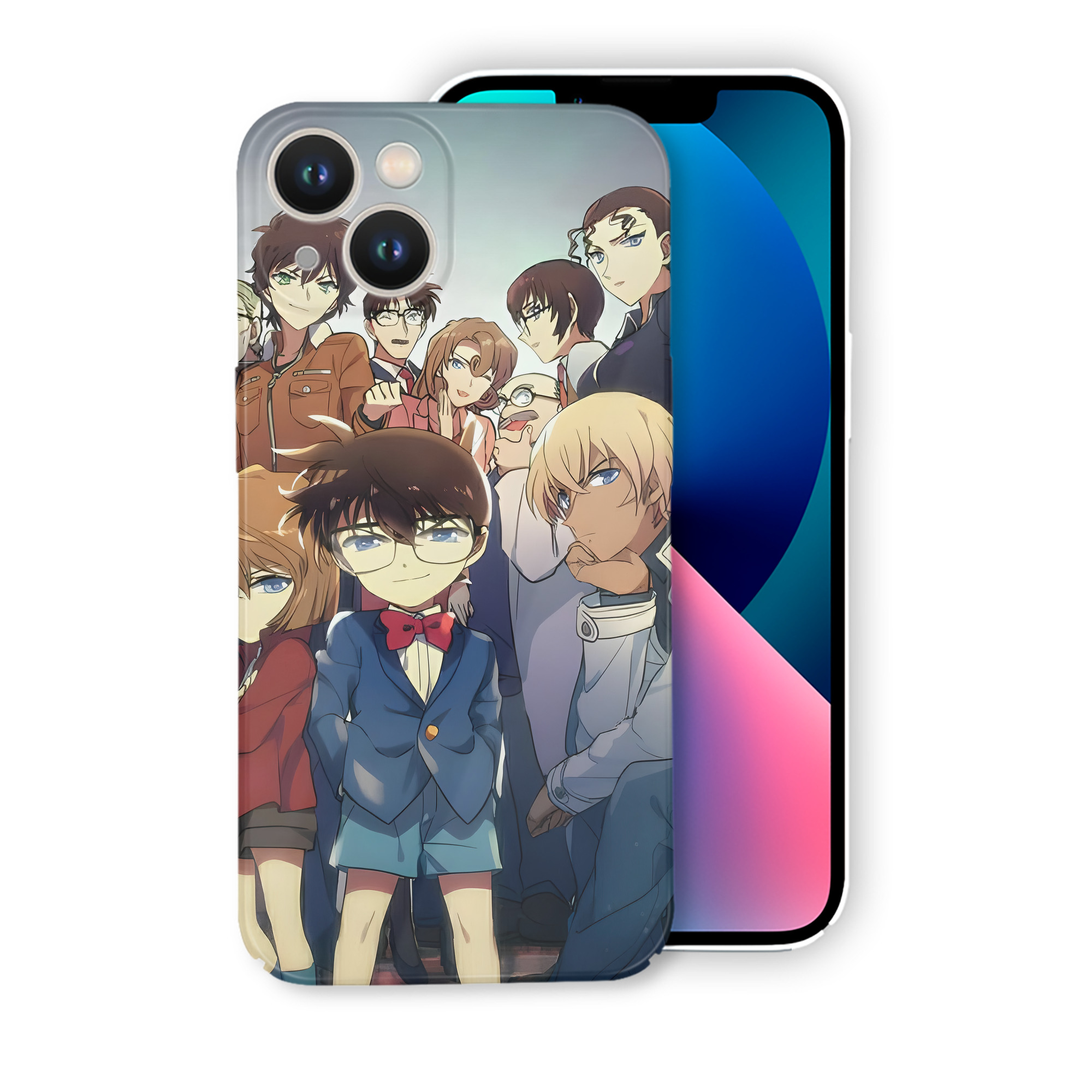 （画像用） 名探偵コナン Detective Conan 【iPhone 14シリーズ対応】ハードケース