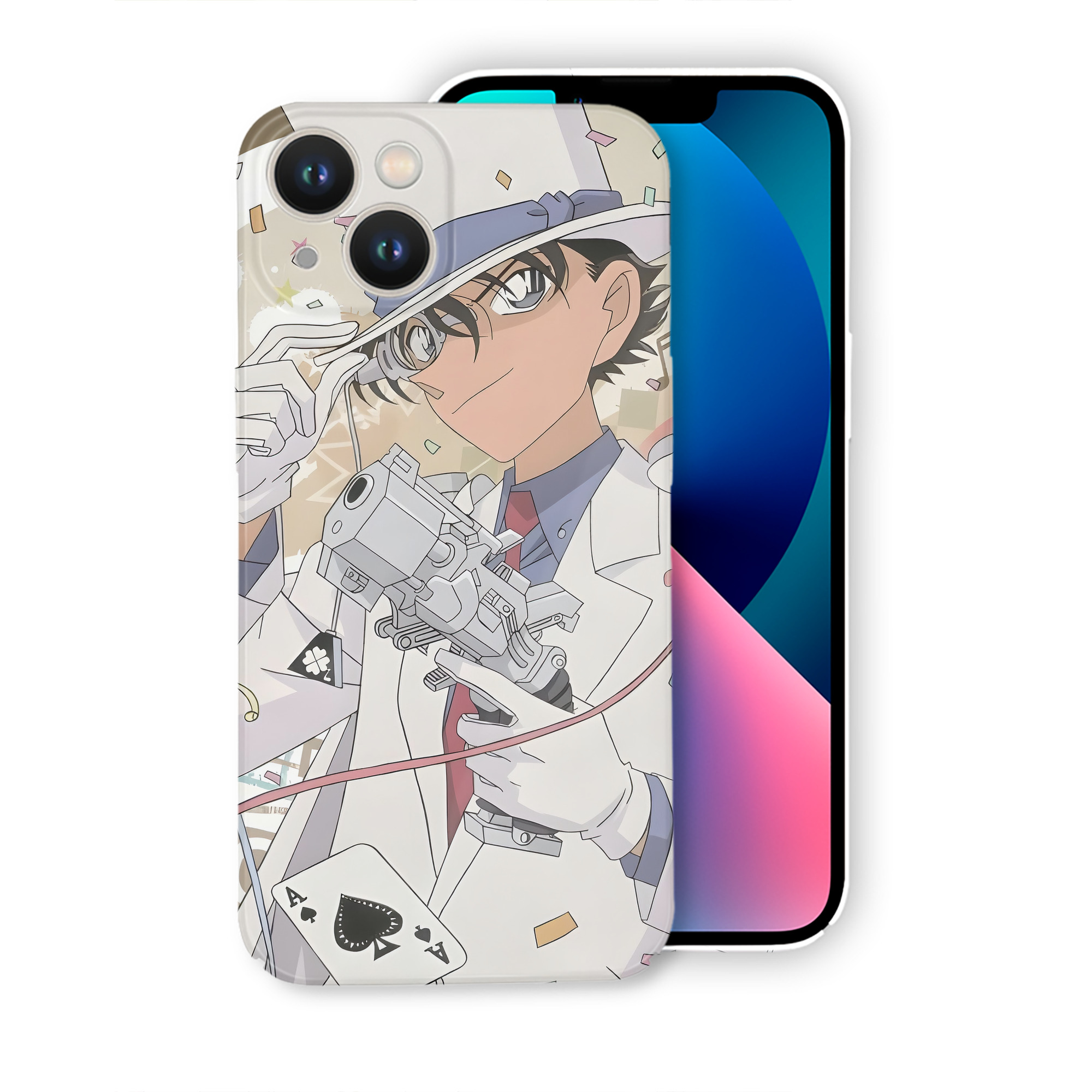 （画像用） 名探偵コナン Detective Conan 【iPhone 14シリーズ対応】ハードケース