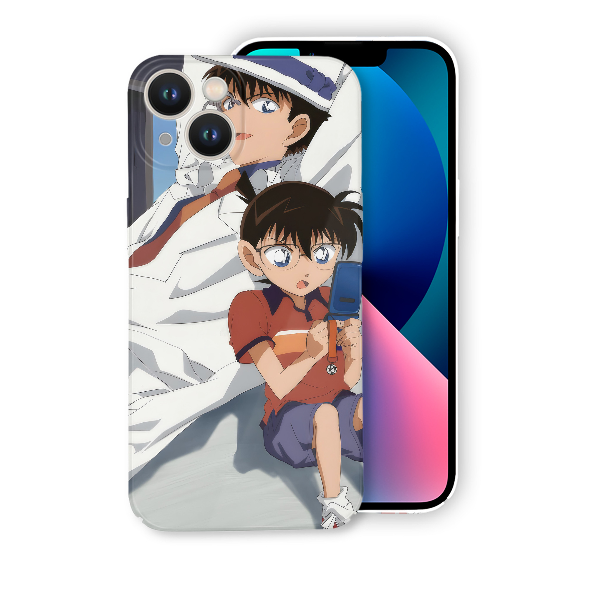 （画像用） 名探偵コナン Detective Conan 【iPhone 14シリーズ対応】ハードケース