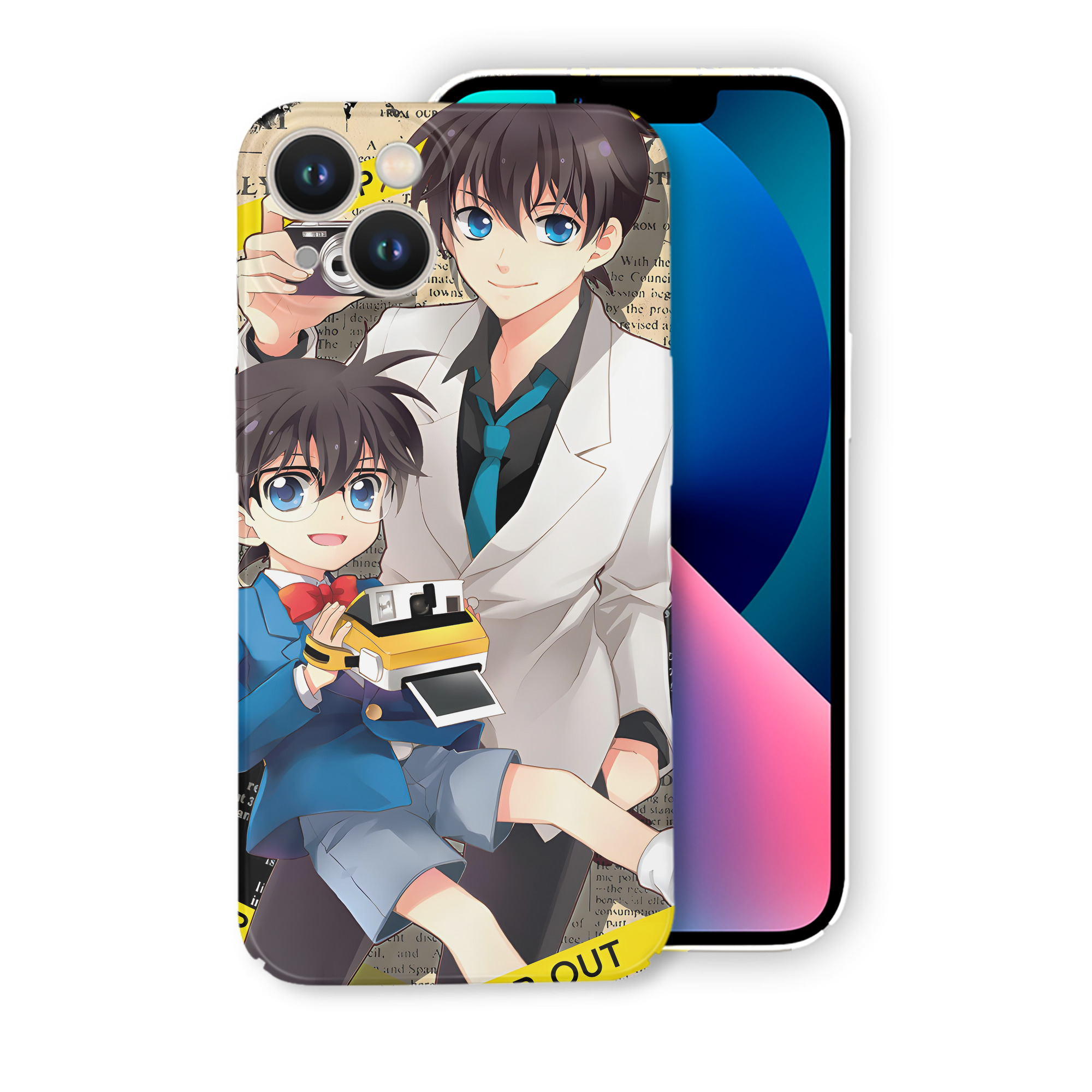 （画像用） 名探偵コナン Detective Conan 【iPhone 14シリーズ対応】ハードケース