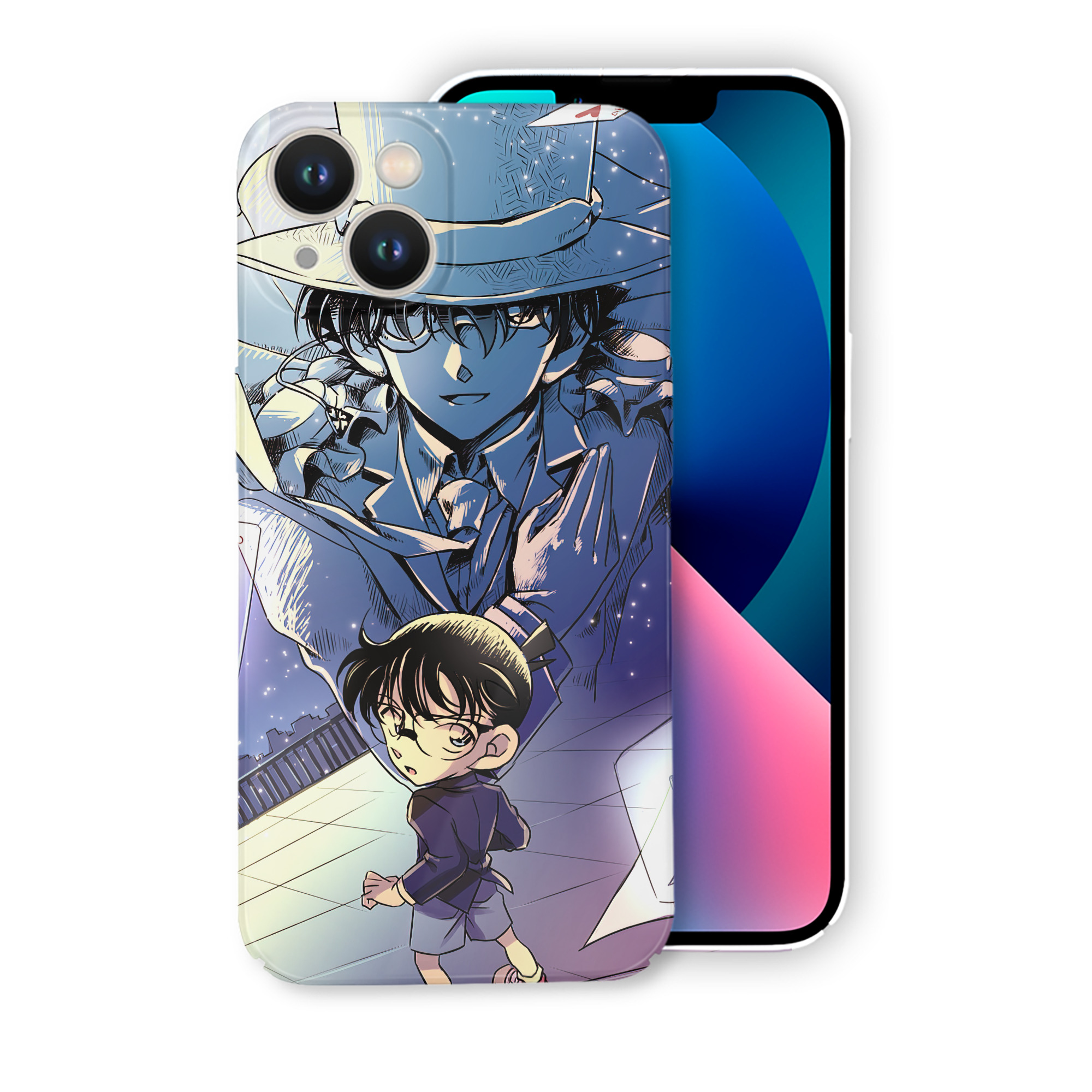 （画像用） 名探偵コナン Detective Conan 【iPhone 14シリーズ対応】ハードケース