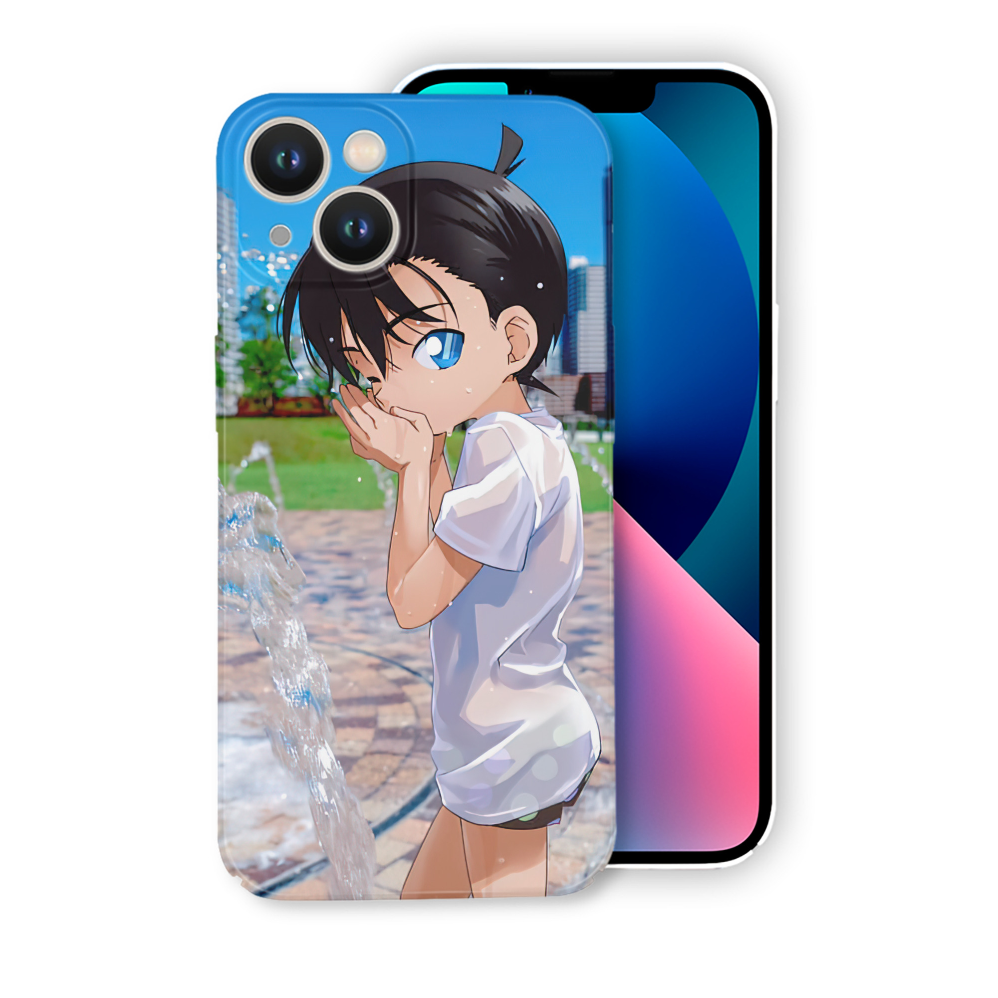 （画像用） 名探偵コナン Detective Conan 【iPhone 14シリーズ対応】ハードケース