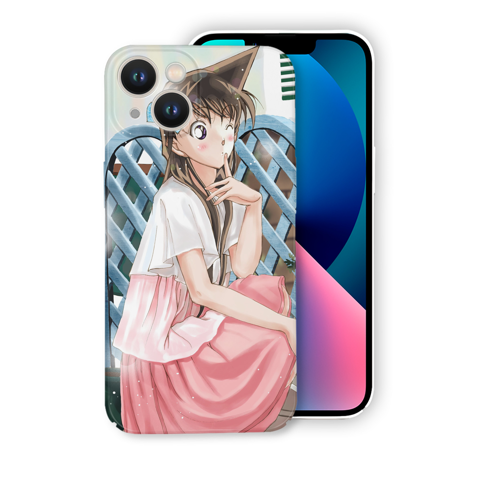 （画像用） 名探偵コナン Detective Conan 【iPhone 14シリーズ対応】ハードケース