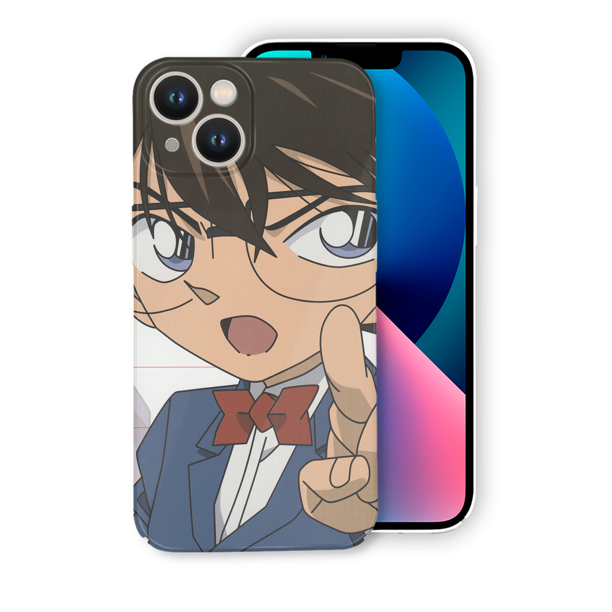 （画像用） 名探偵コナン Detective Conan 【iPhone 14シリーズ対応】ハードケース