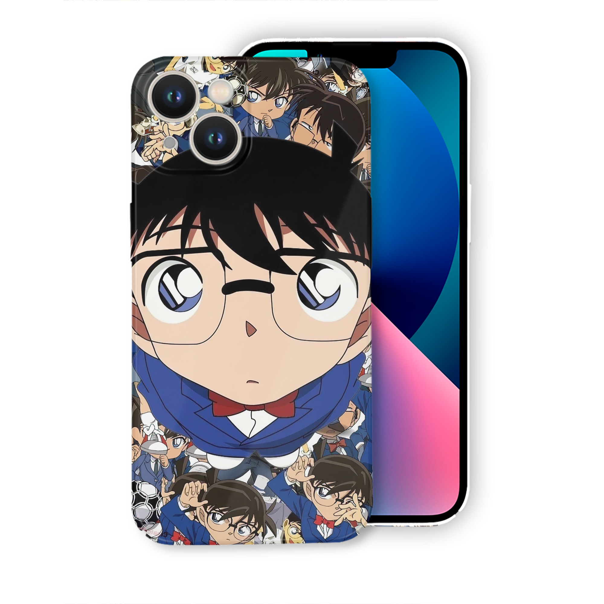 （画像用） 名探偵コナン Detective Conan 【iPhone 14シリーズ対応】ハードケース
