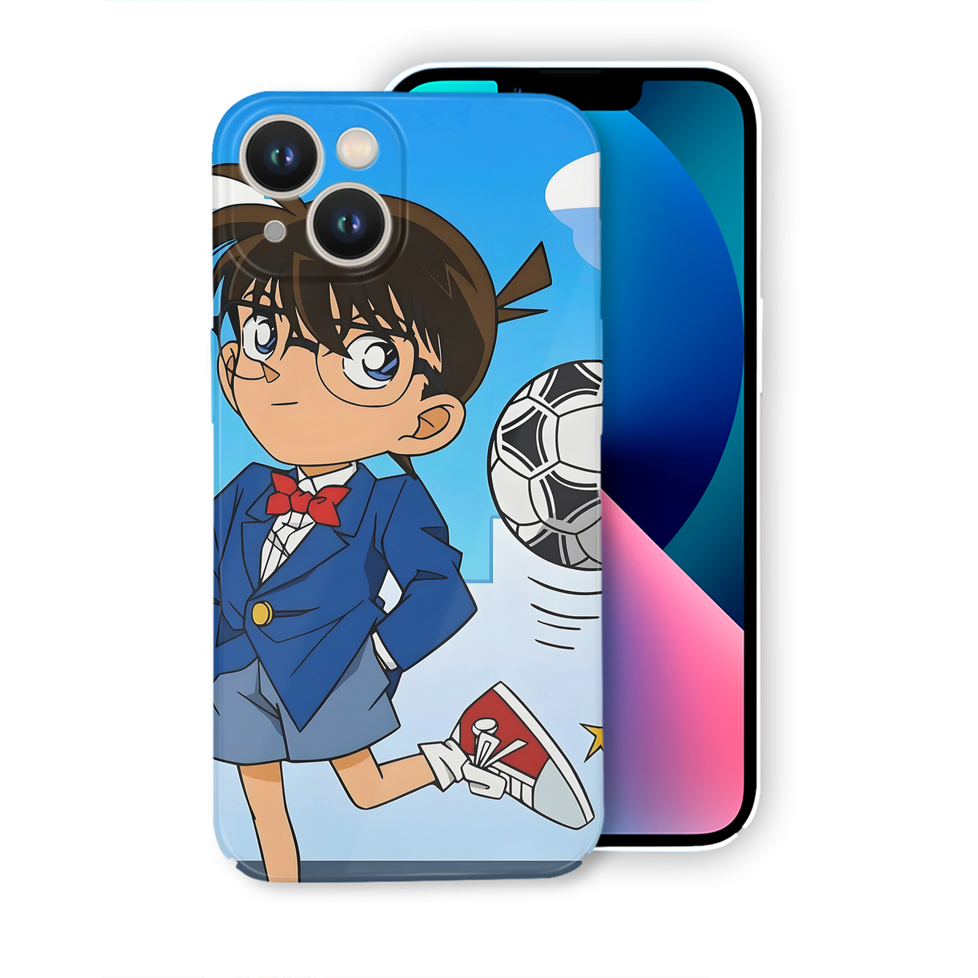 （画像用） 名探偵コナン Detective Conan 【iPhone 14シリーズ対応】ハードケース