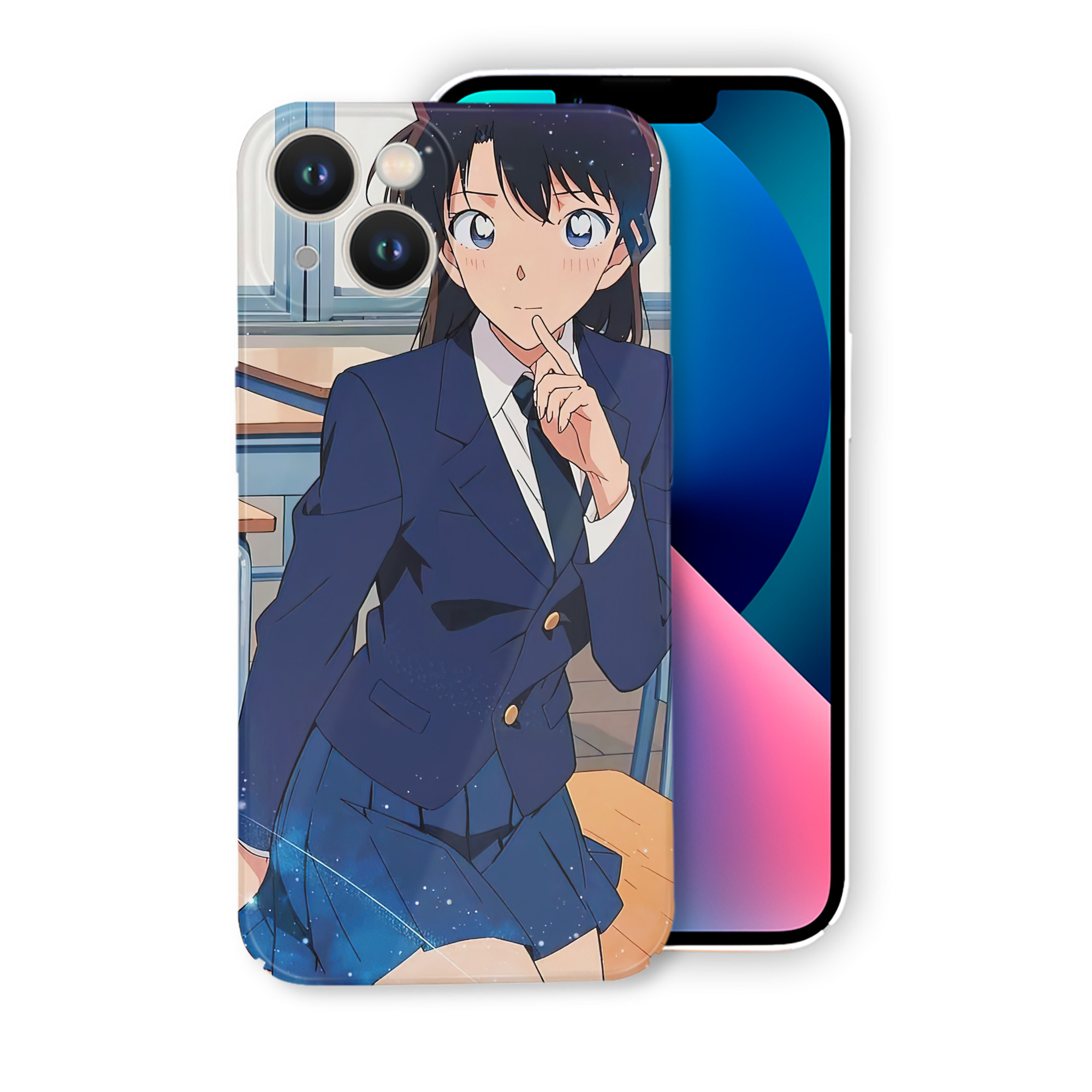 （画像用） 名探偵コナン Detective Conan 【iPhone 14シリーズ対応】ハードケース