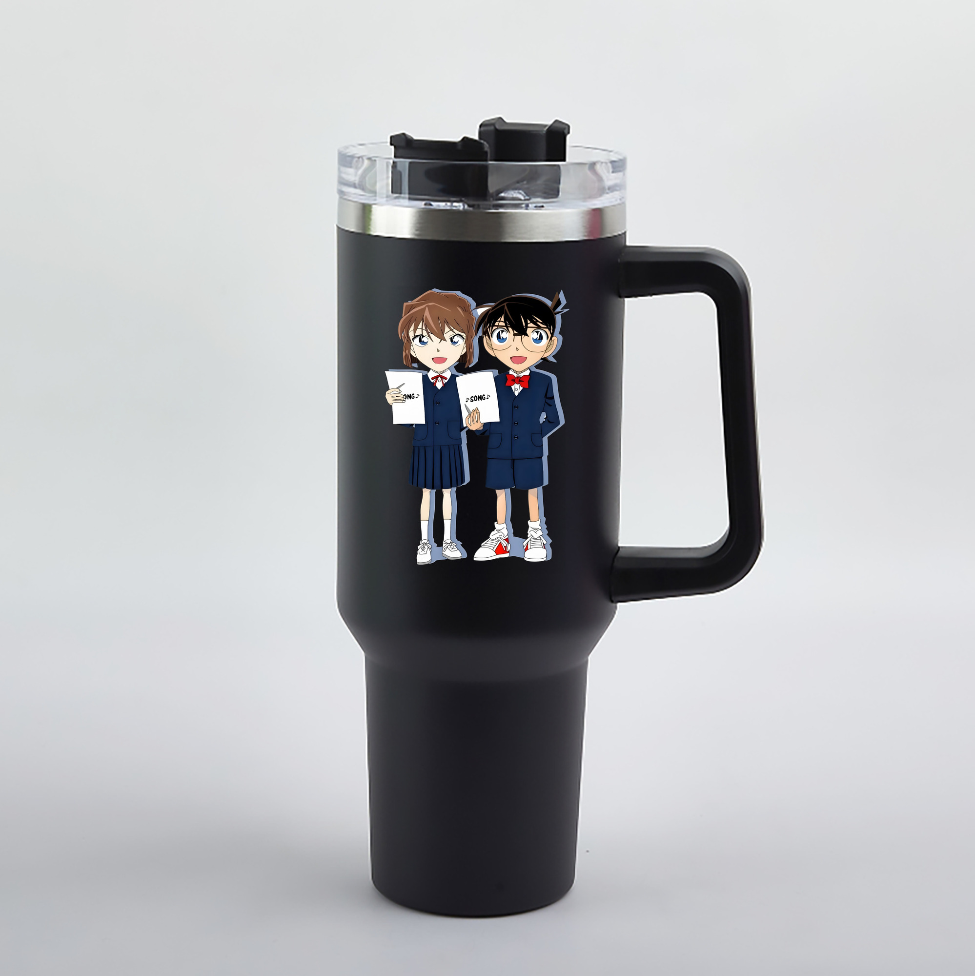 （画像用） 名探偵コナン 灰原 哀 はいばら あい Detective Conan Anita Hailey、Vi Graythorn Haibara Ai 1200mL車用タンブラー（カラープリント）
