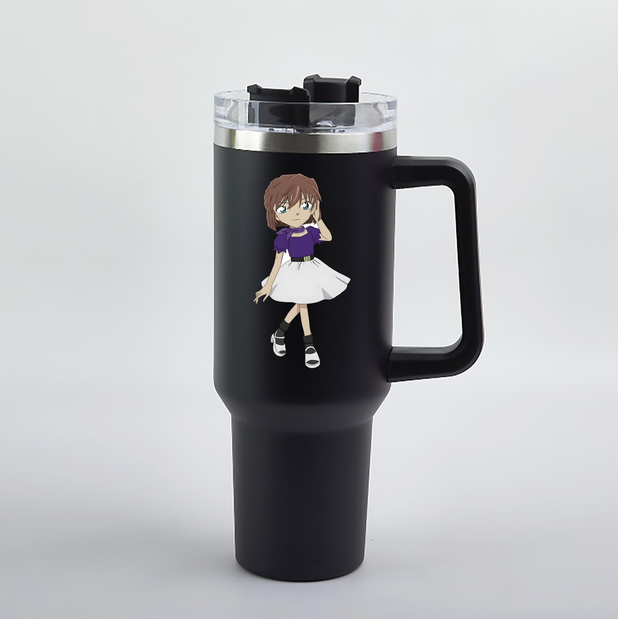 （画像用） 名探偵コナン 灰原 哀 はいばら あい Detective Conan Anita Hailey、Vi Graythorn Haibara Ai 1200mL車用タンブラー（カラープリント）