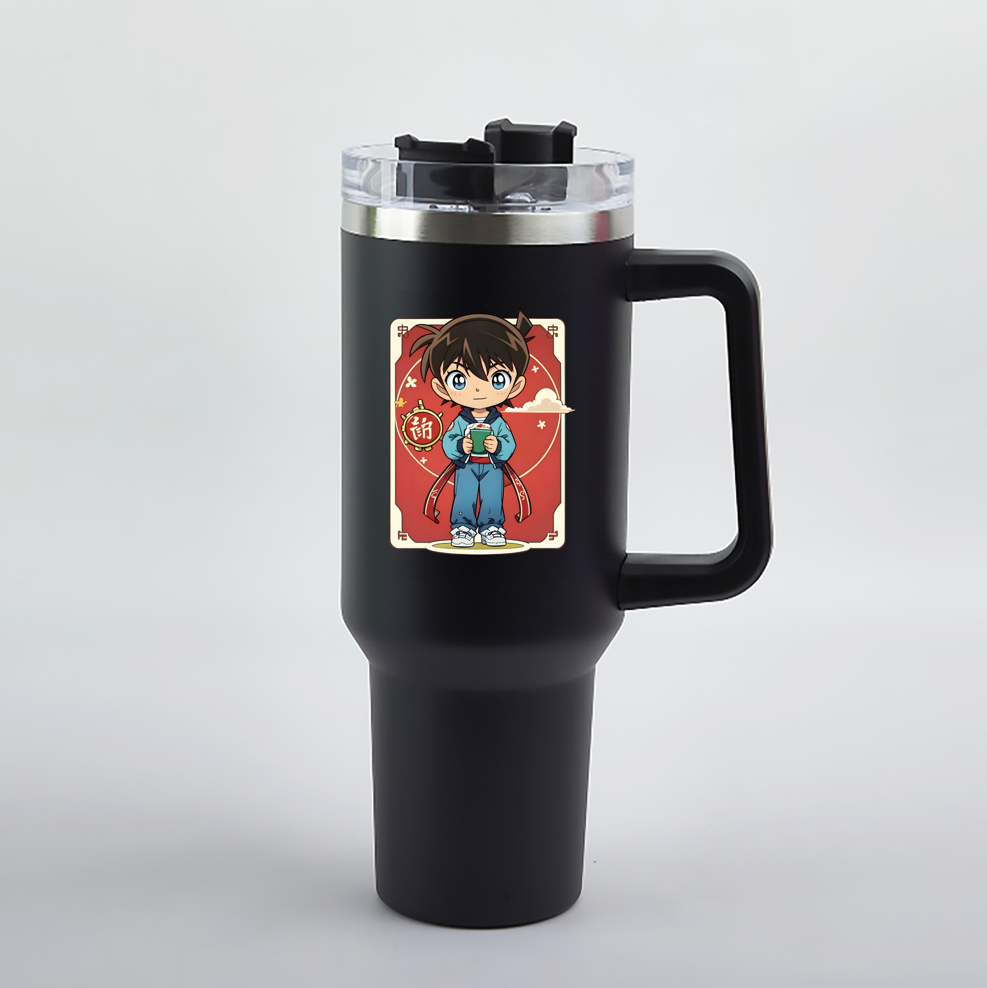 （画像用） 名探偵コナン 江戸川 コナン Detective Conan Conan Edogawa 1200mL車用タンブラー（カラープリント）