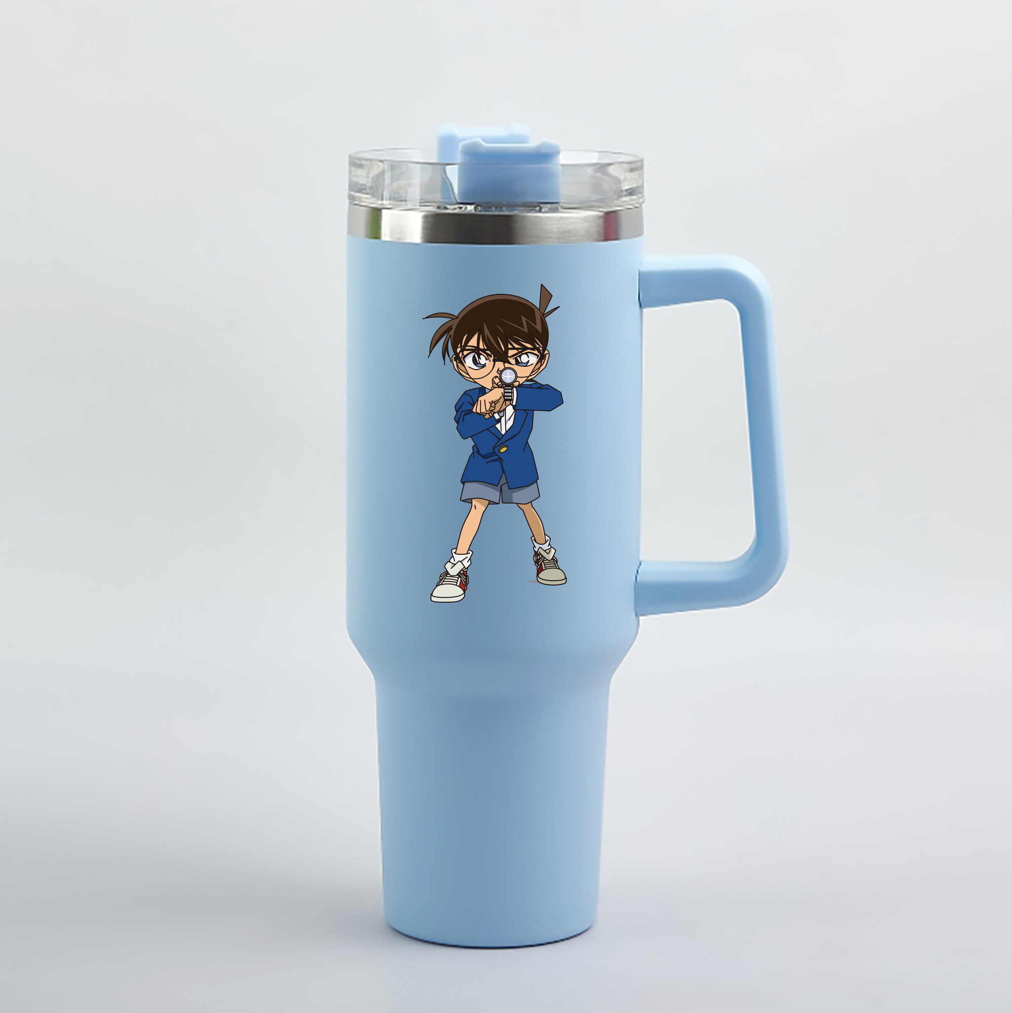 （画像用） 名探偵コナン 江戸川 コナン Detective Conan Conan Edogawa 1200mL車用タンブラー（カラープリント）