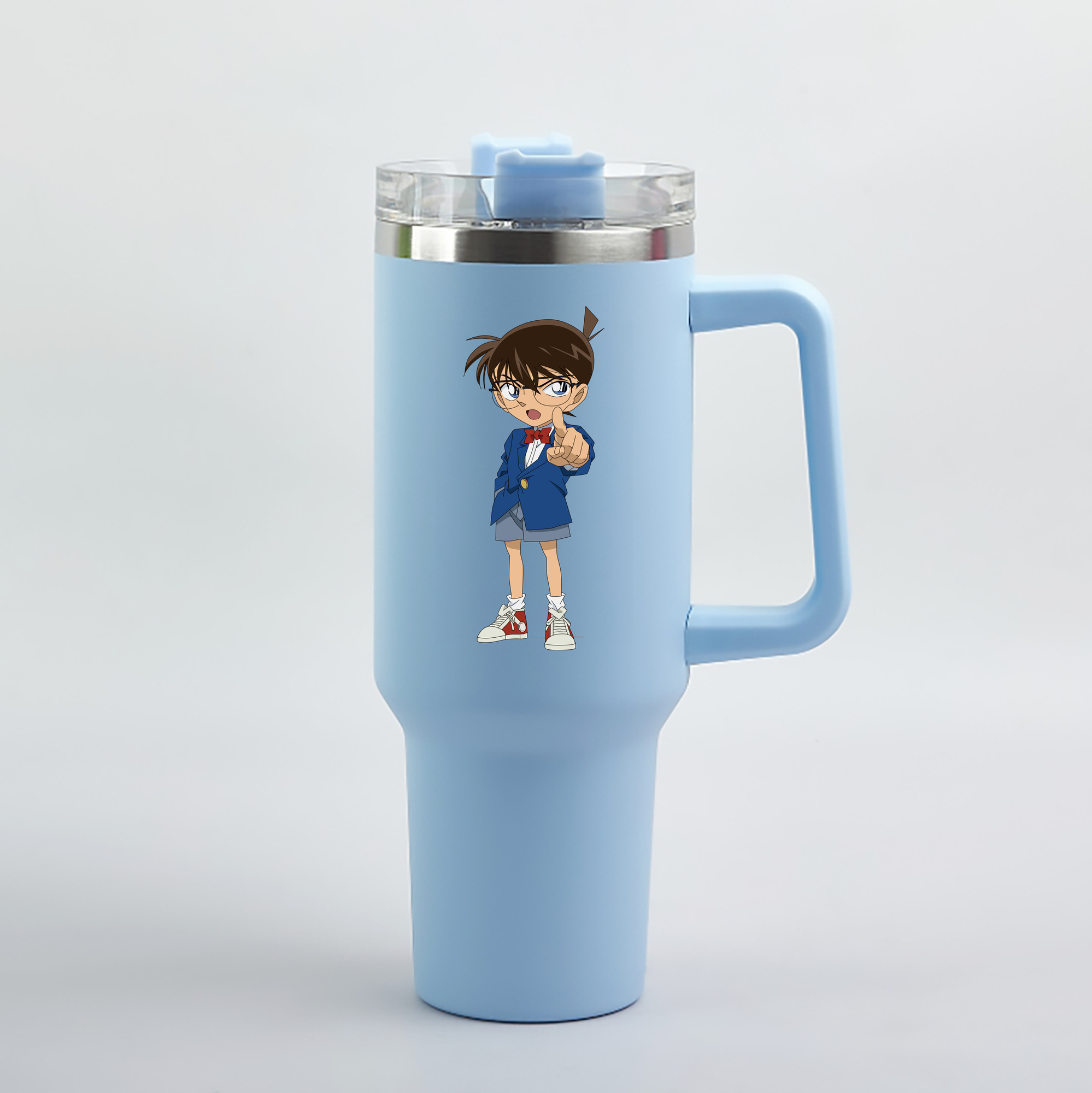 （画像用） 名探偵コナン 江戸川 コナン Detective Conan Conan Edogawa 1200mL車用タンブラー（カラープリント）