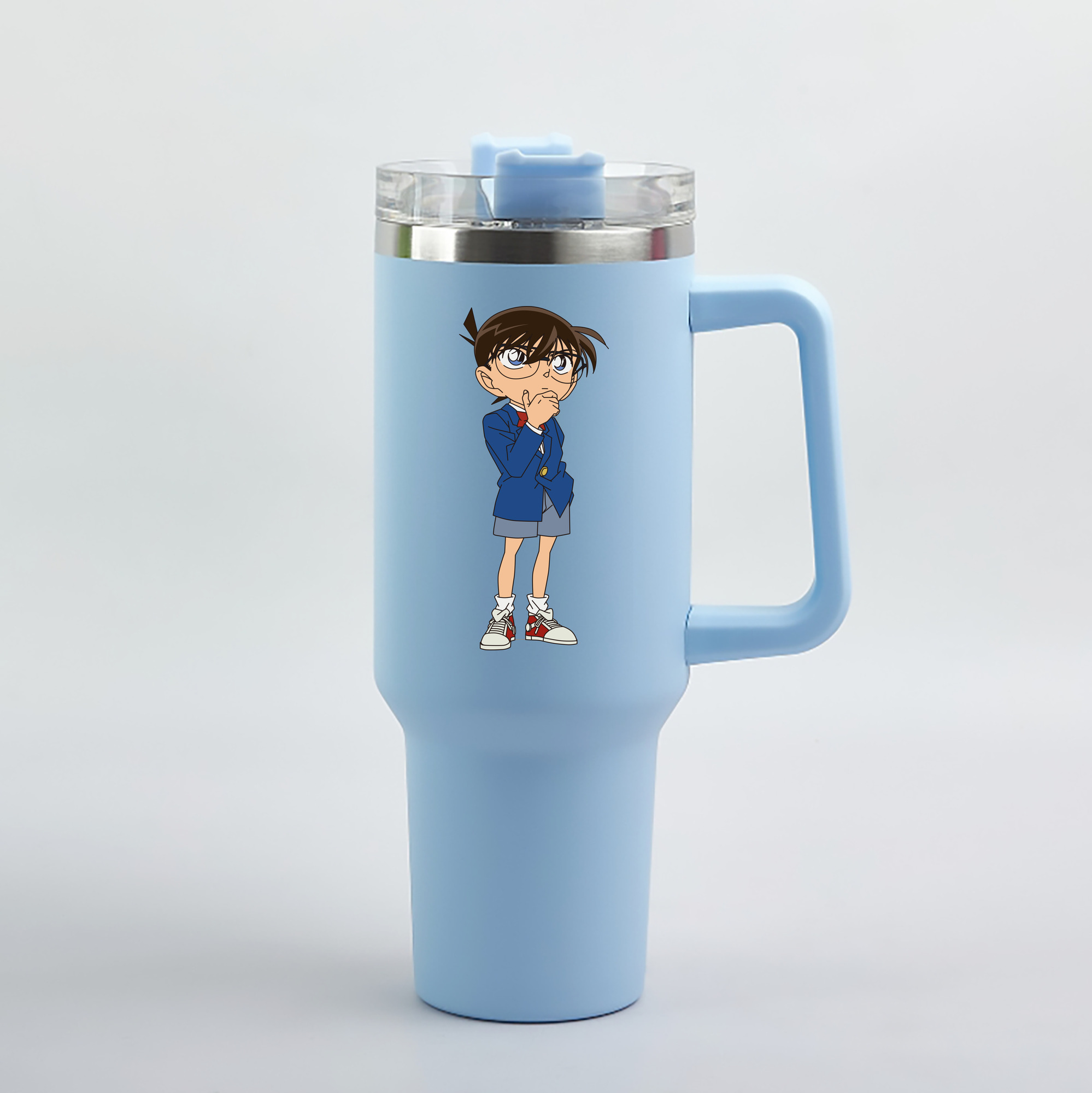 （画像用） 名探偵コナン 江戸川 コナン Detective Conan Conan Edogawa 1200mL車用タンブラー（カラープリント）