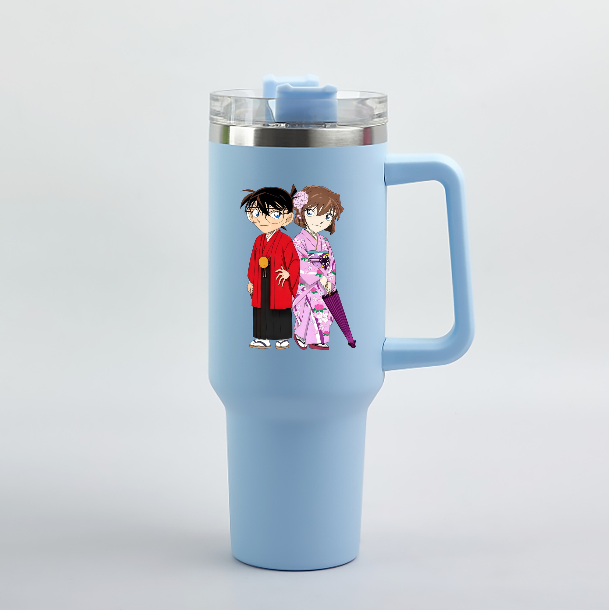 （画像用） 名探偵コナン 江戸川 コナン Detective Conan Conan Edogawa 1200mL車用タンブラー（カラープリント）