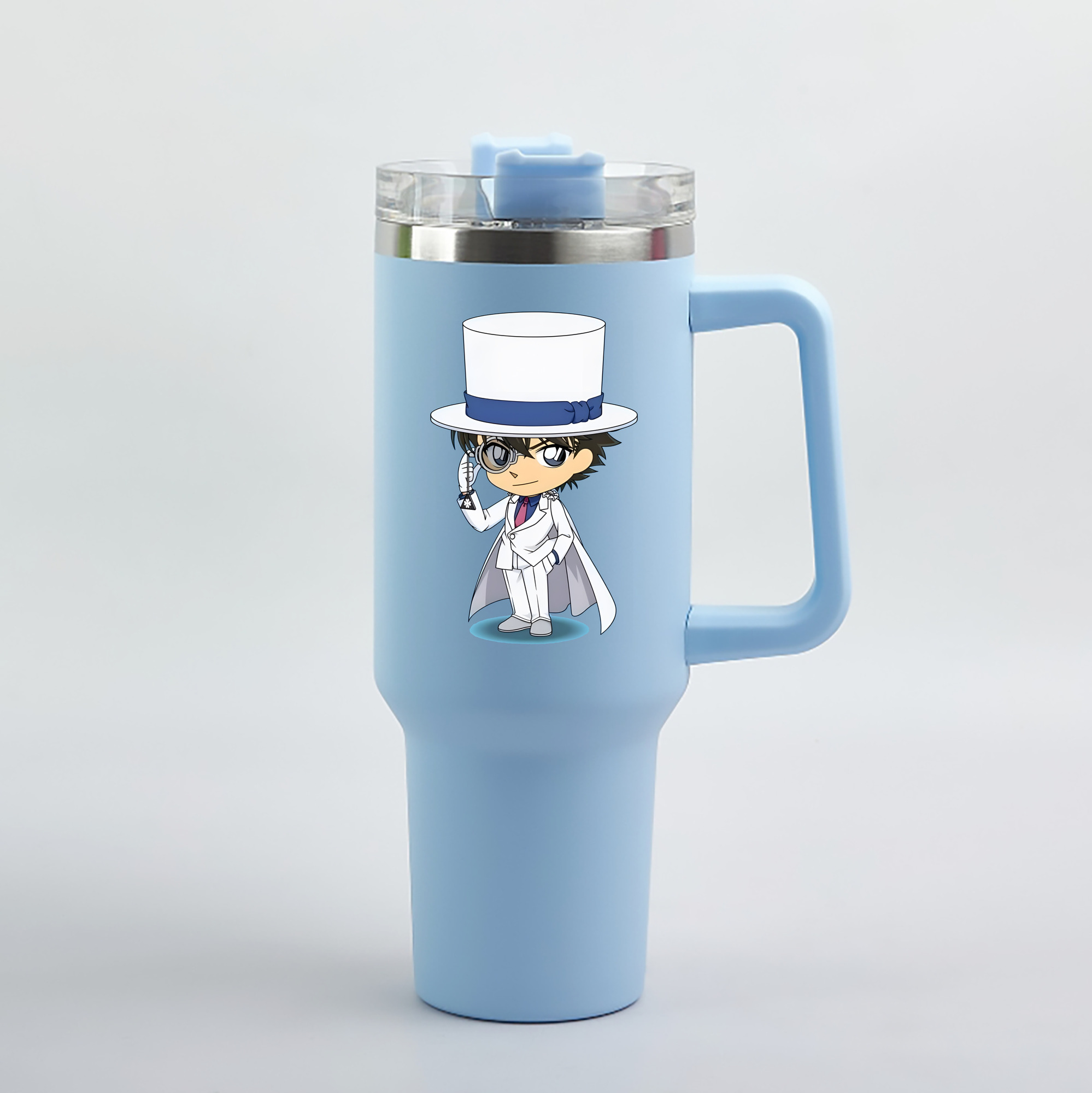 （画像用） 名探偵コナン くろば かいと Detective Conan Kuroba Kaito 1200mL車用タンブラー（カラープリント）