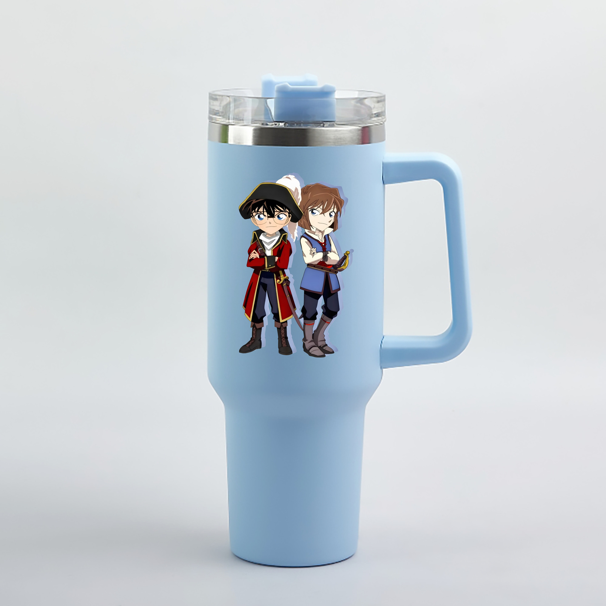 （画像用） 名探偵コナン 灰原 哀 はいばら あい Detective Conan Anita Hailey、Vi Graythorn Haibara Ai 1200mL車用タンブラー（カラープリント）