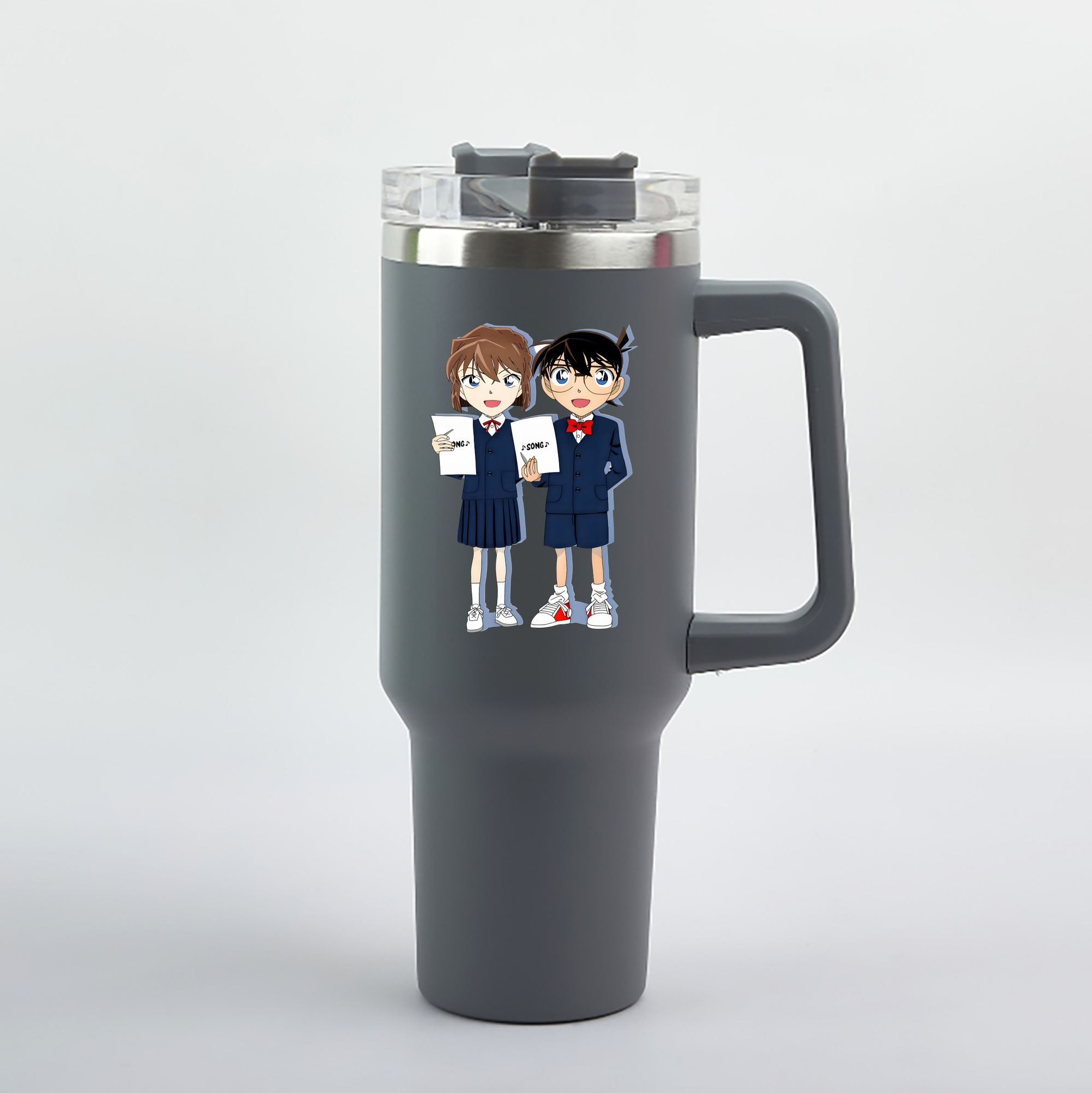 （画像用） 名探偵コナン 灰原 哀 はいばら あい Detective Conan Anita Hailey、Vi Graythorn Haibara Ai 1200mL車用タンブラー（カラープリント）