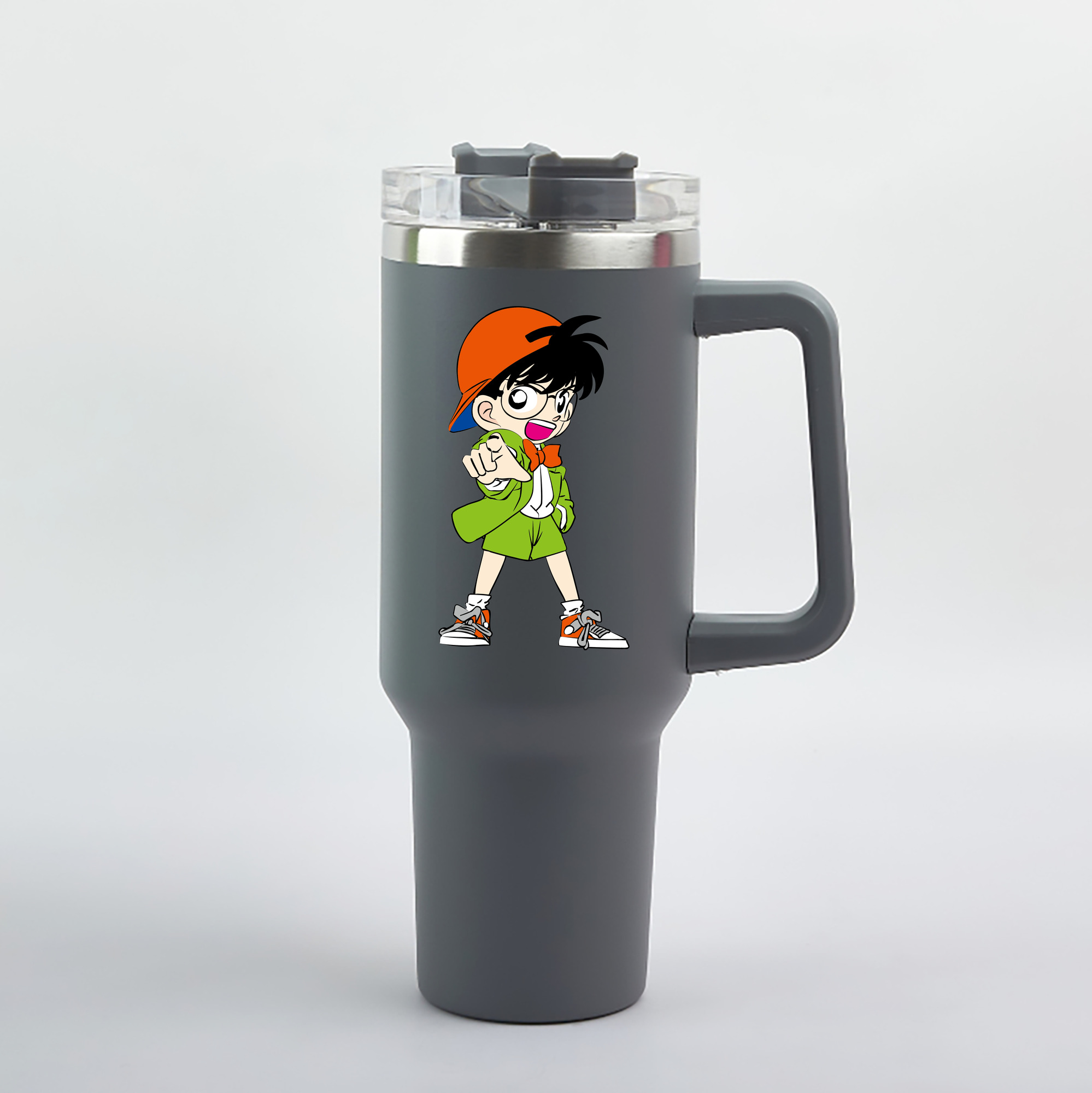 （画像用） 名探偵コナン 江戸川 コナン Detective Conan Conan Edogawa 1200mL車用タンブラー（カラープリント）