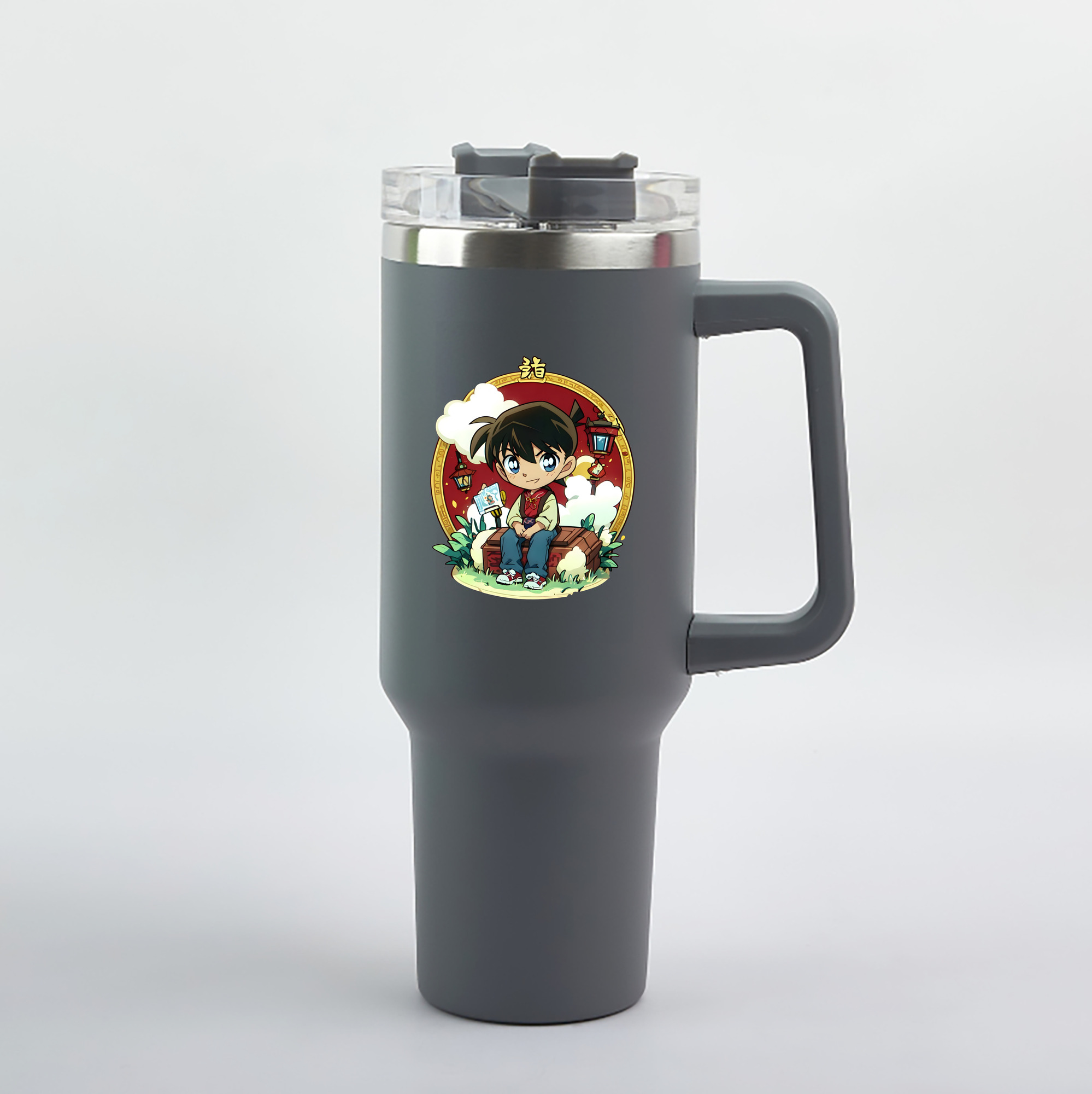 （画像用） 名探偵コナン 江戸川 コナン Detective Conan Conan Edogawa 1200mL車用タンブラー（カラープリント）