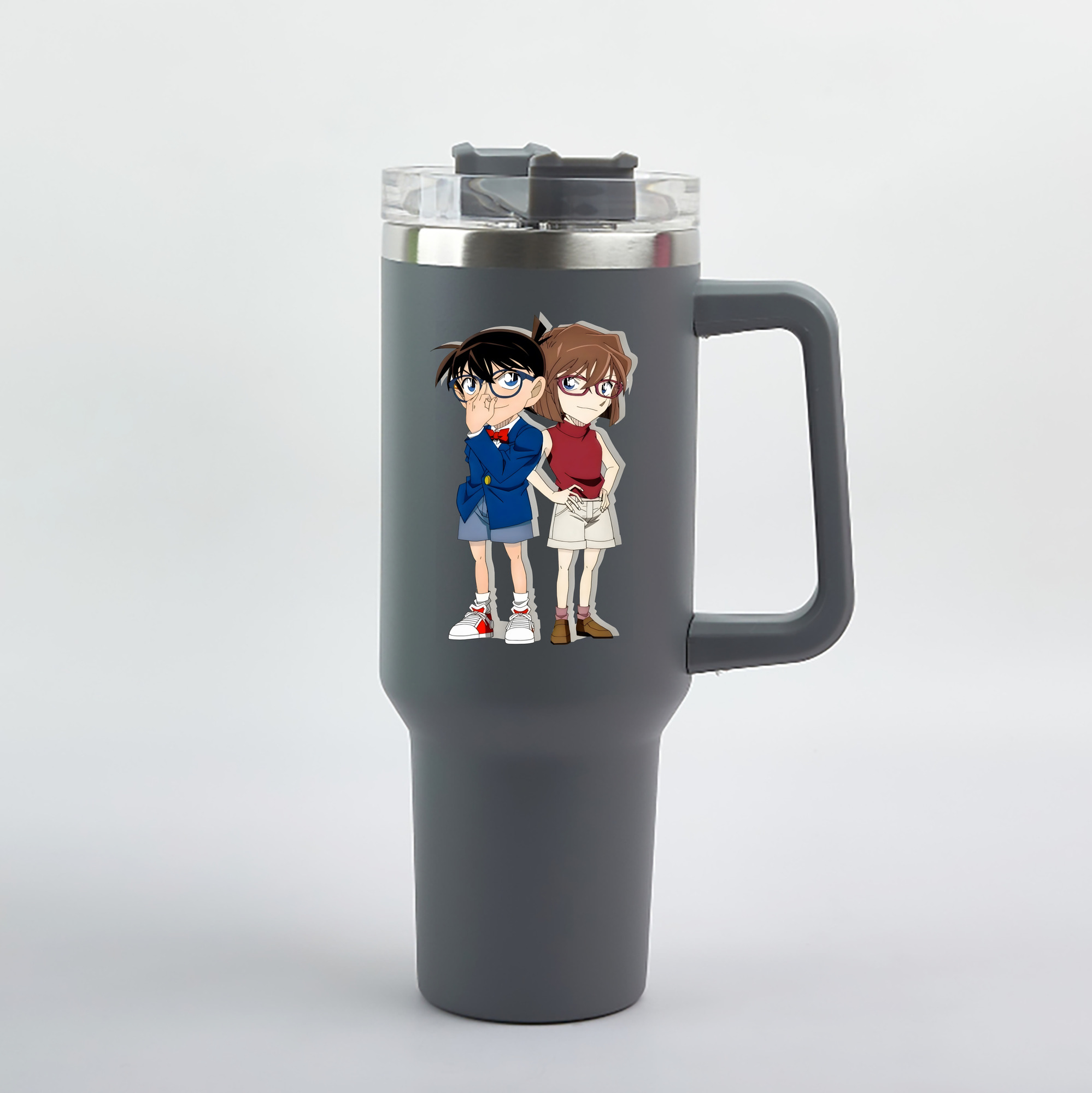 （画像用） 名探偵コナン 灰原 哀 はいばら あい Detective Conan Anita Hailey、Vi Graythorn Haibara Ai 1200mL車用タンブラー（カラープリント）